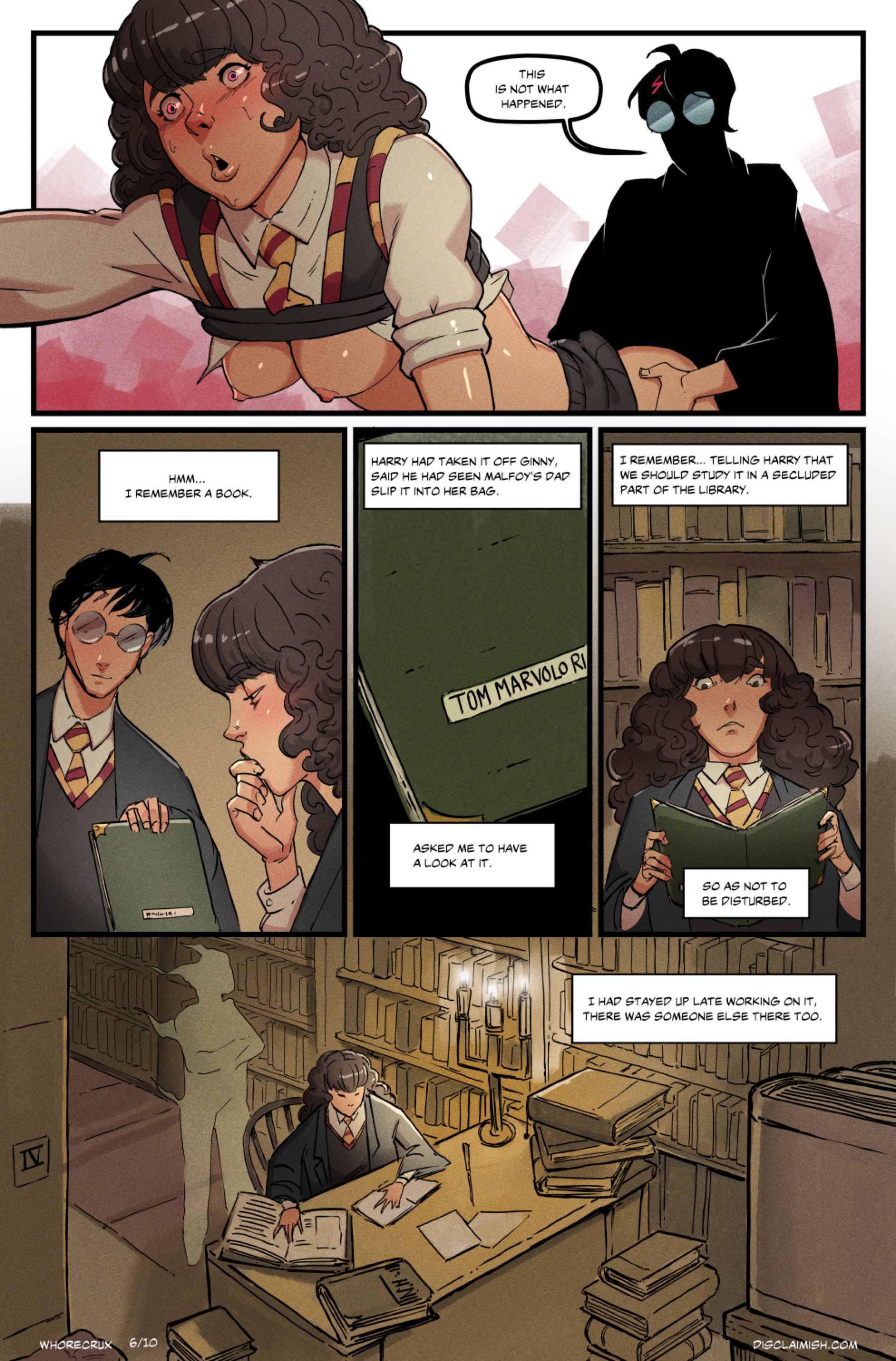 Hermione Granger And The Whorecrux page 8