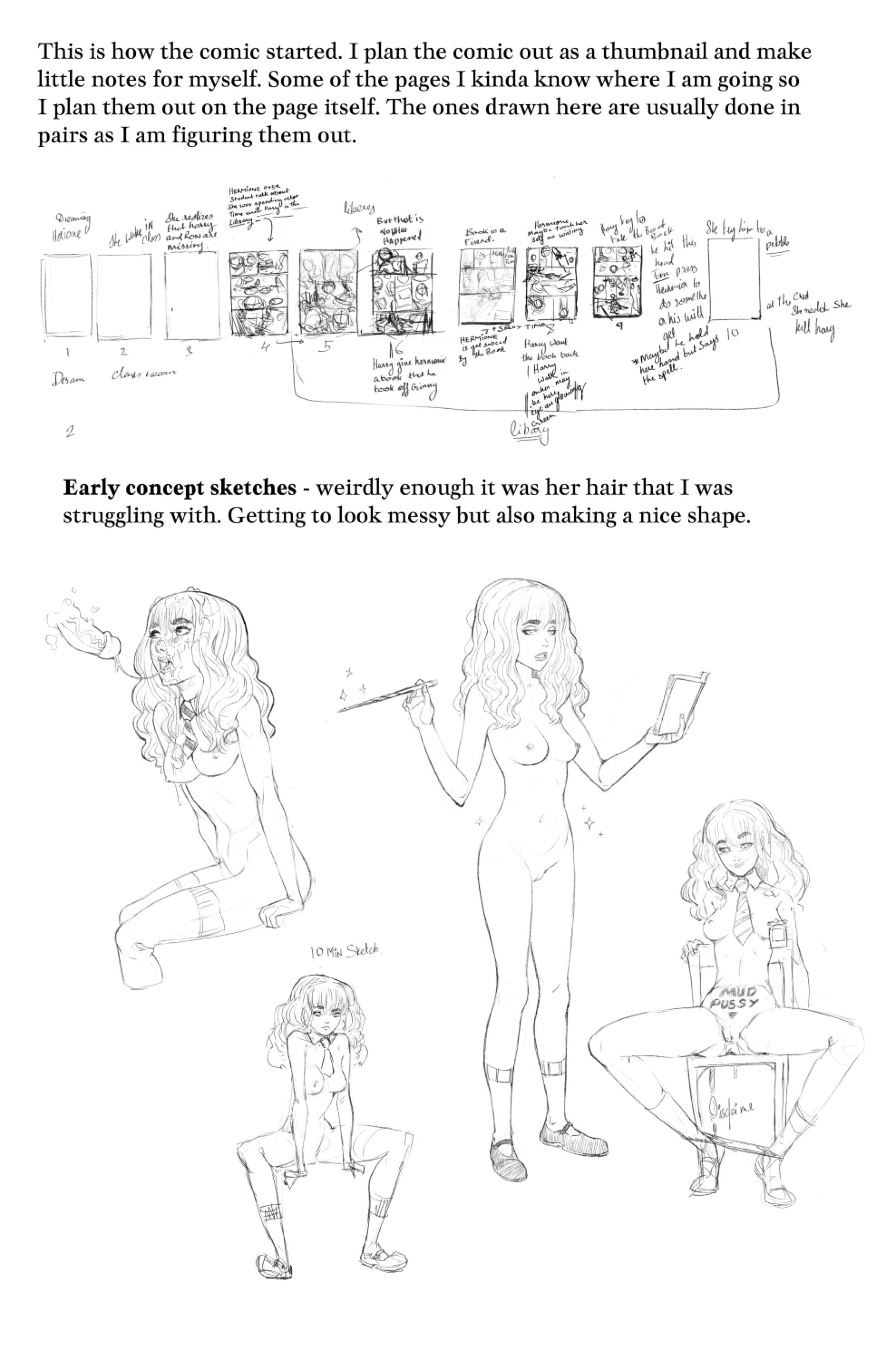 Hermione Granger And The Whorecrux page 14