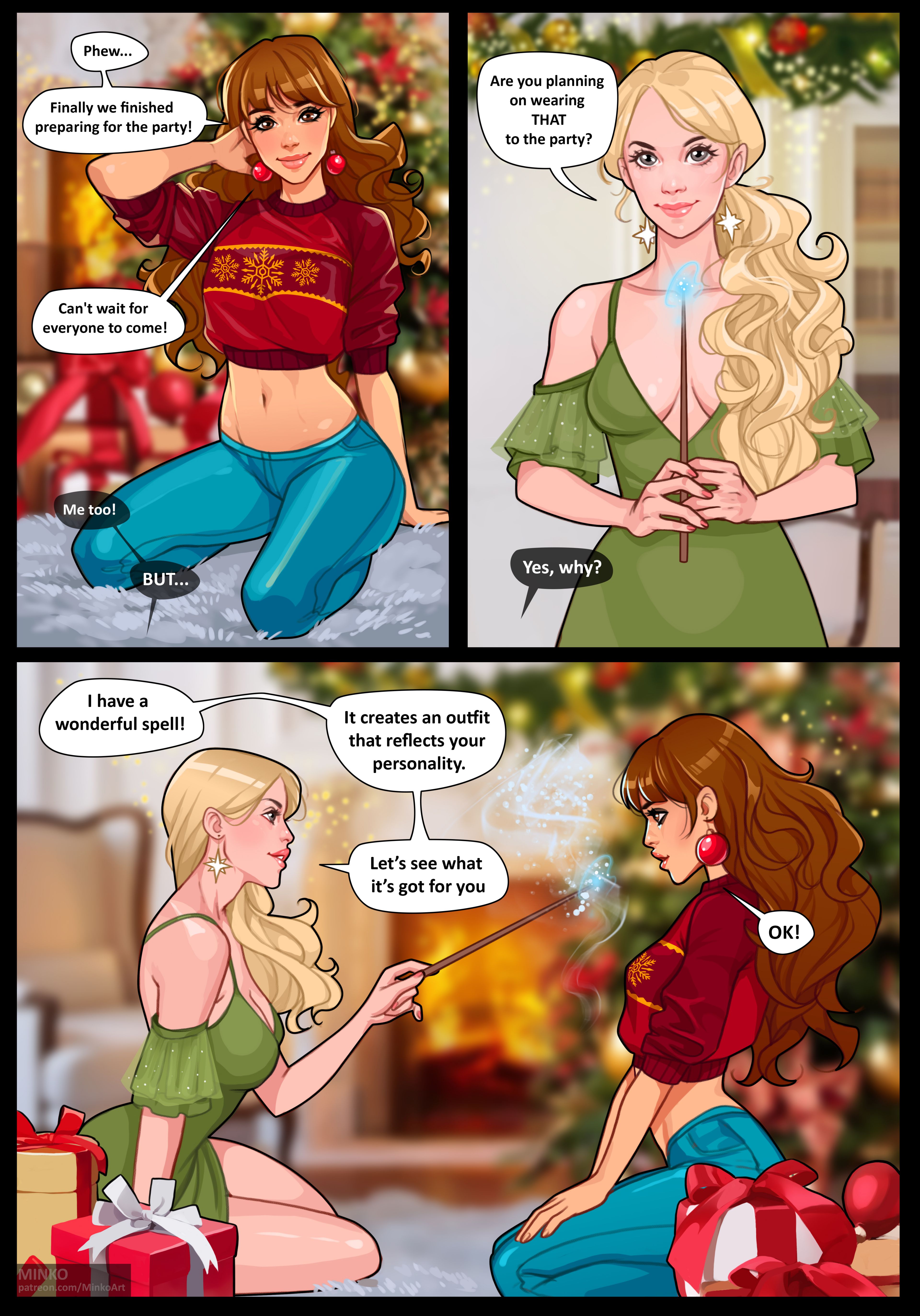 Hermione: New Year party page 2
