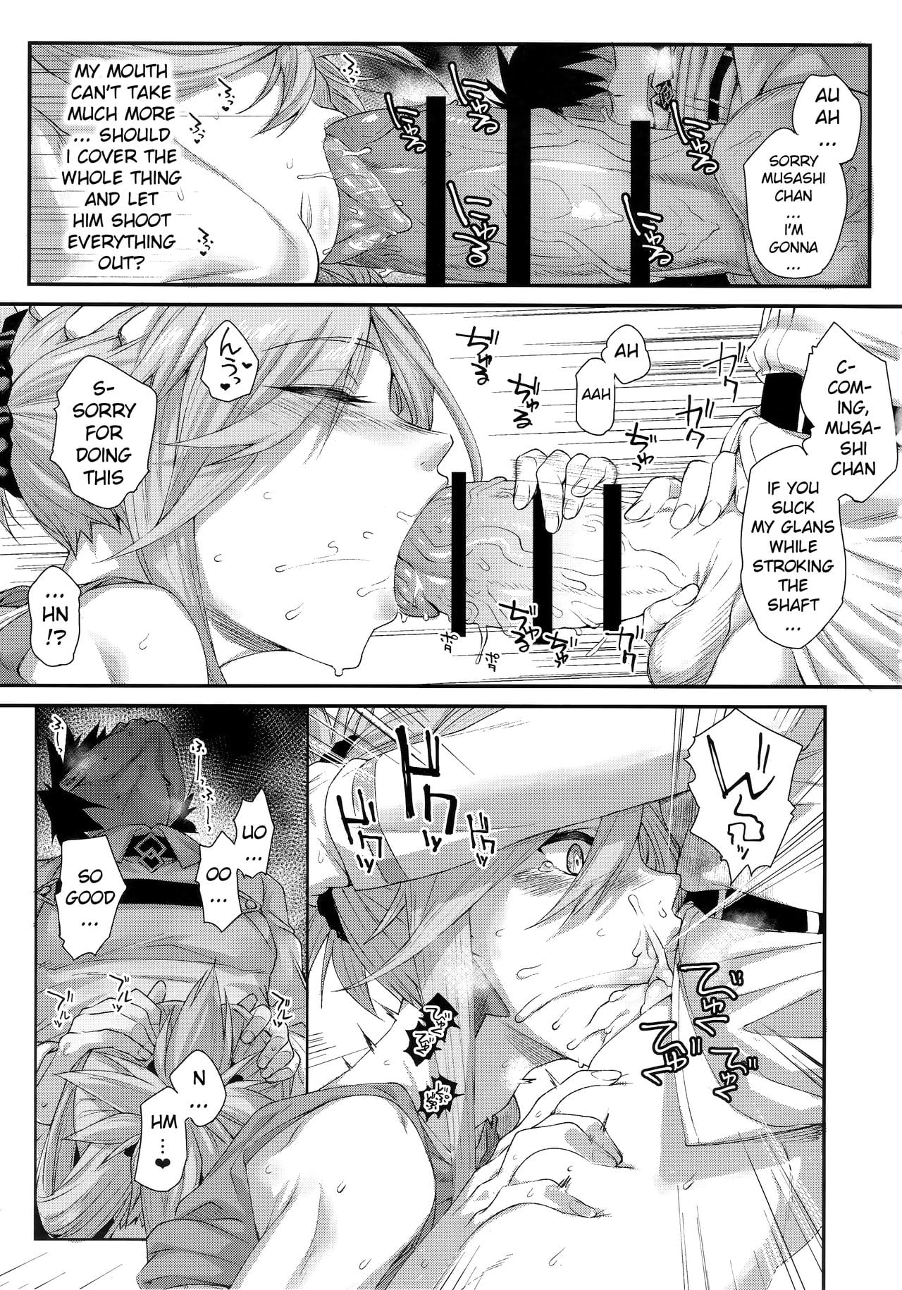 Hisashiburi ni Saikai Shita Musashi-chan to Hitobanjuu Ecchi suru page 9