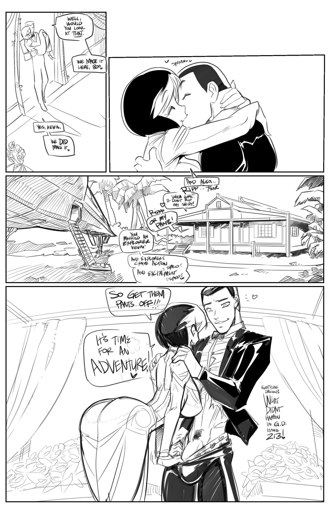 Honeymoon Adventure page 1