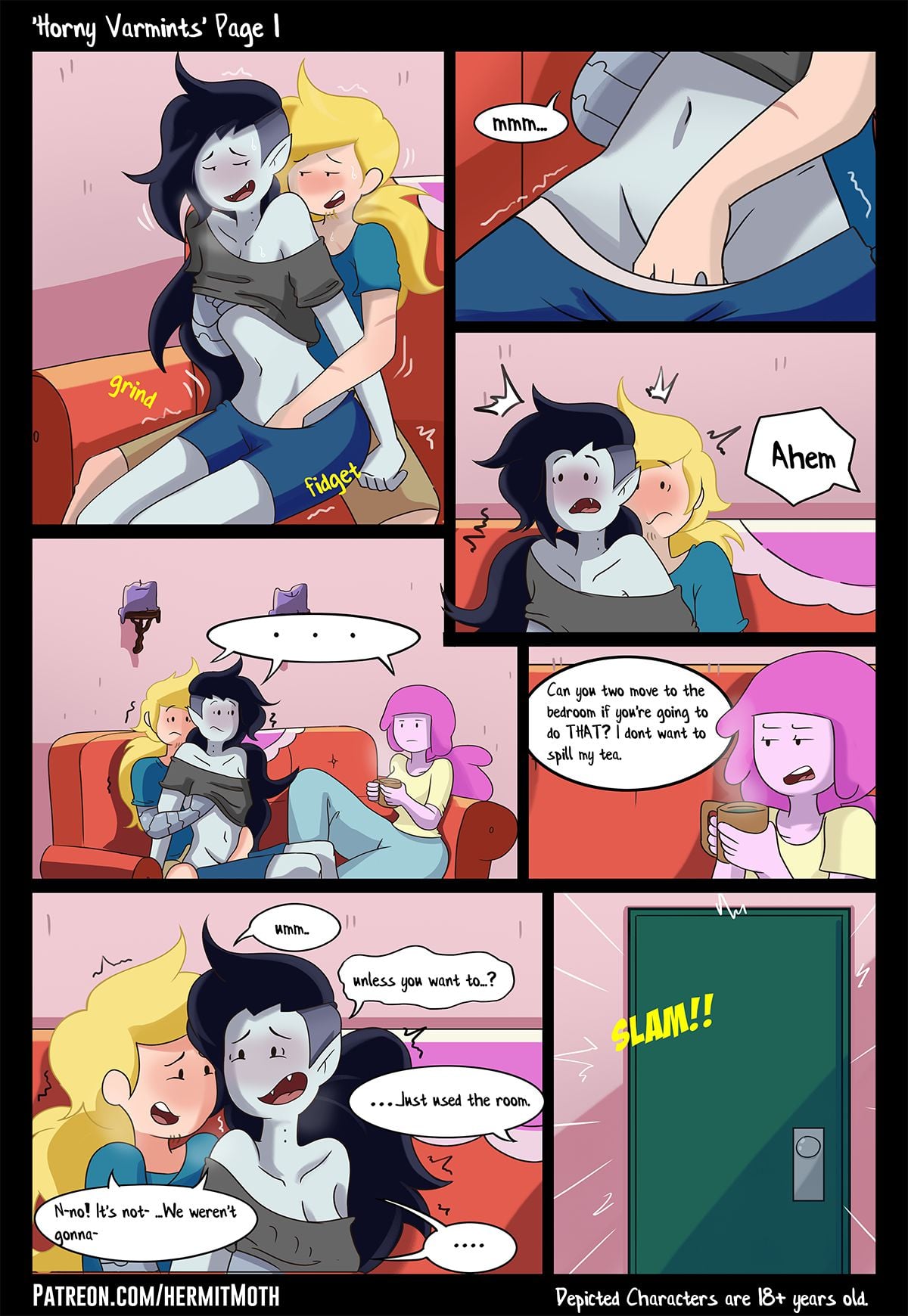 Horny Varmints page 1