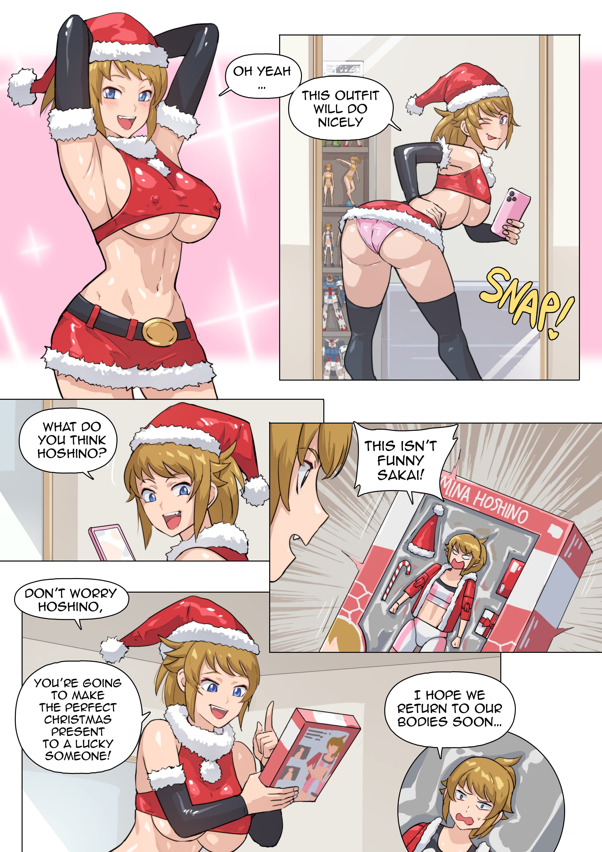 Hoshi! No! – A Christmas-sho! – A Killer Christmas! page 4