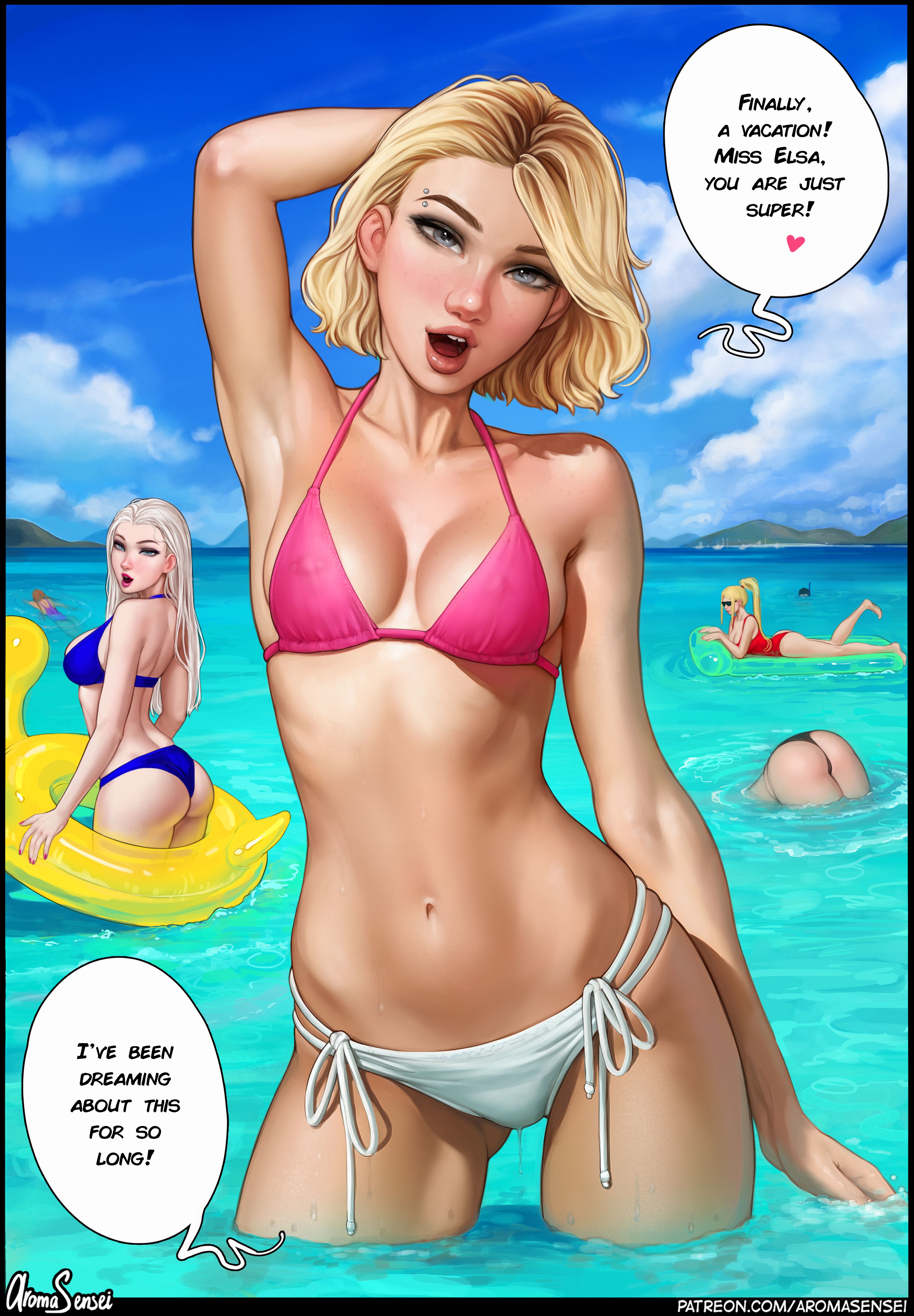 Hot Holidays at Frozen Inc. page 3