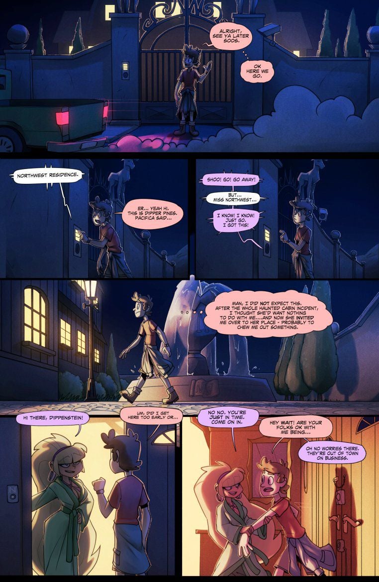 Hot Tub Hijinx page 1