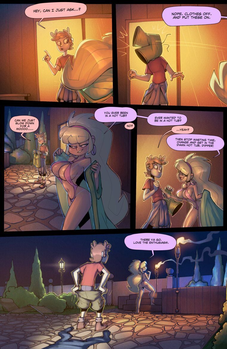 Hot Tub Hijinx page 3