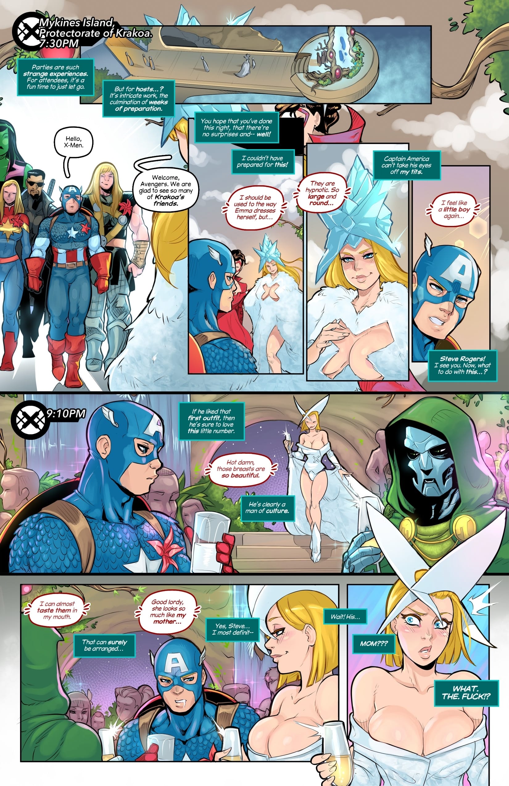 House of XXX: Oedipus Gala page 3
