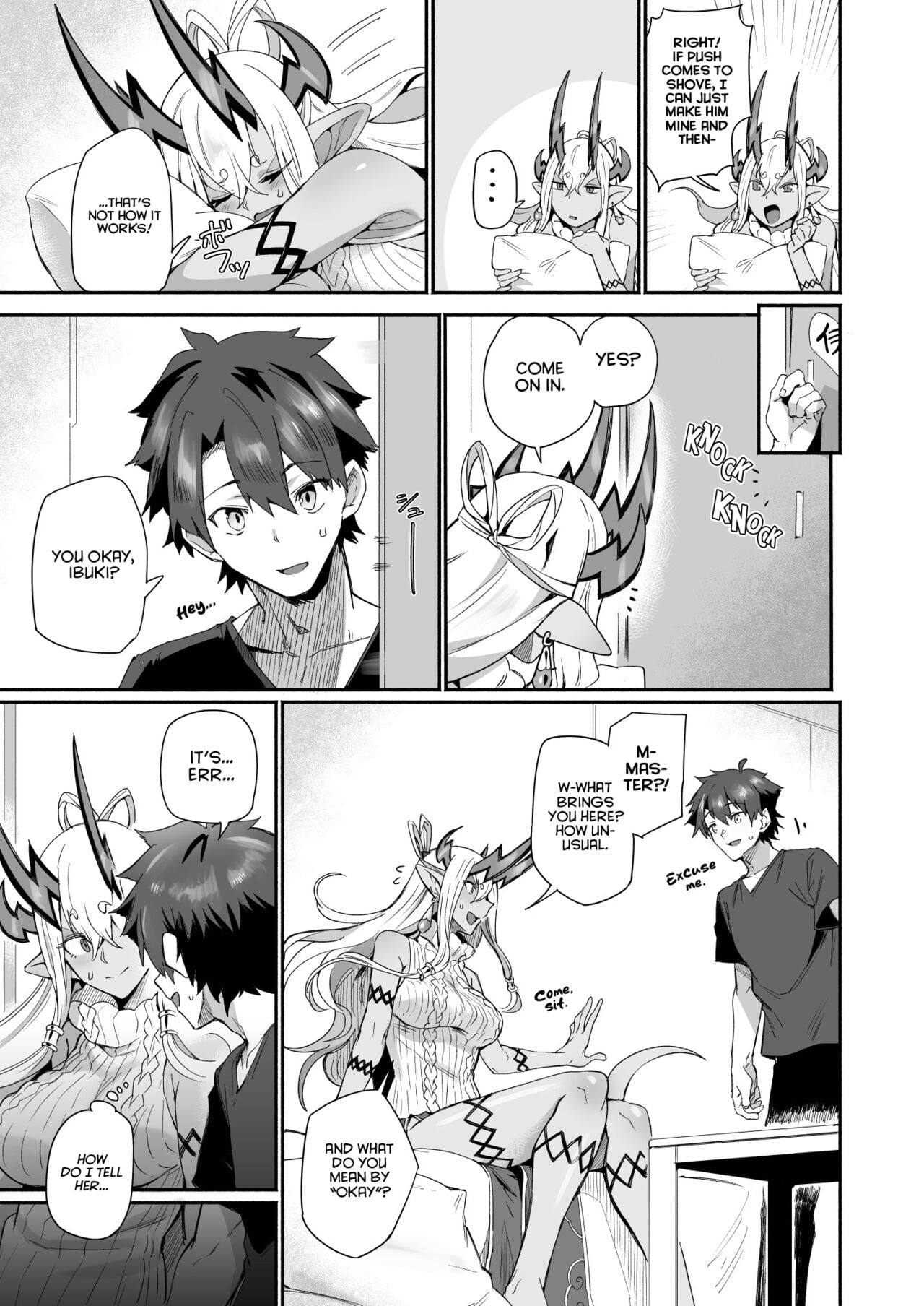 Ibuki Doji Wants to Be Pampered page 6