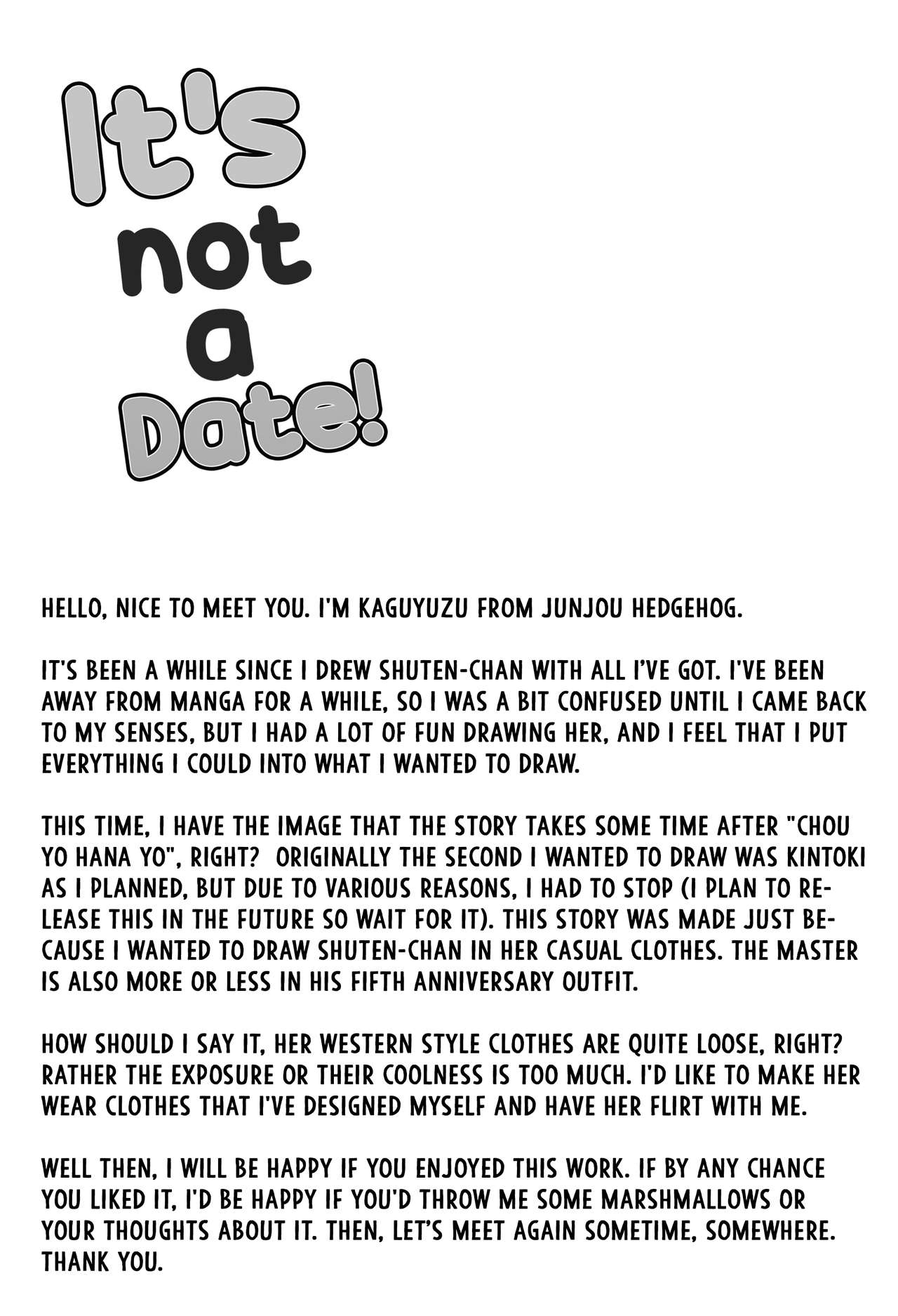 It’s not a date! page 3