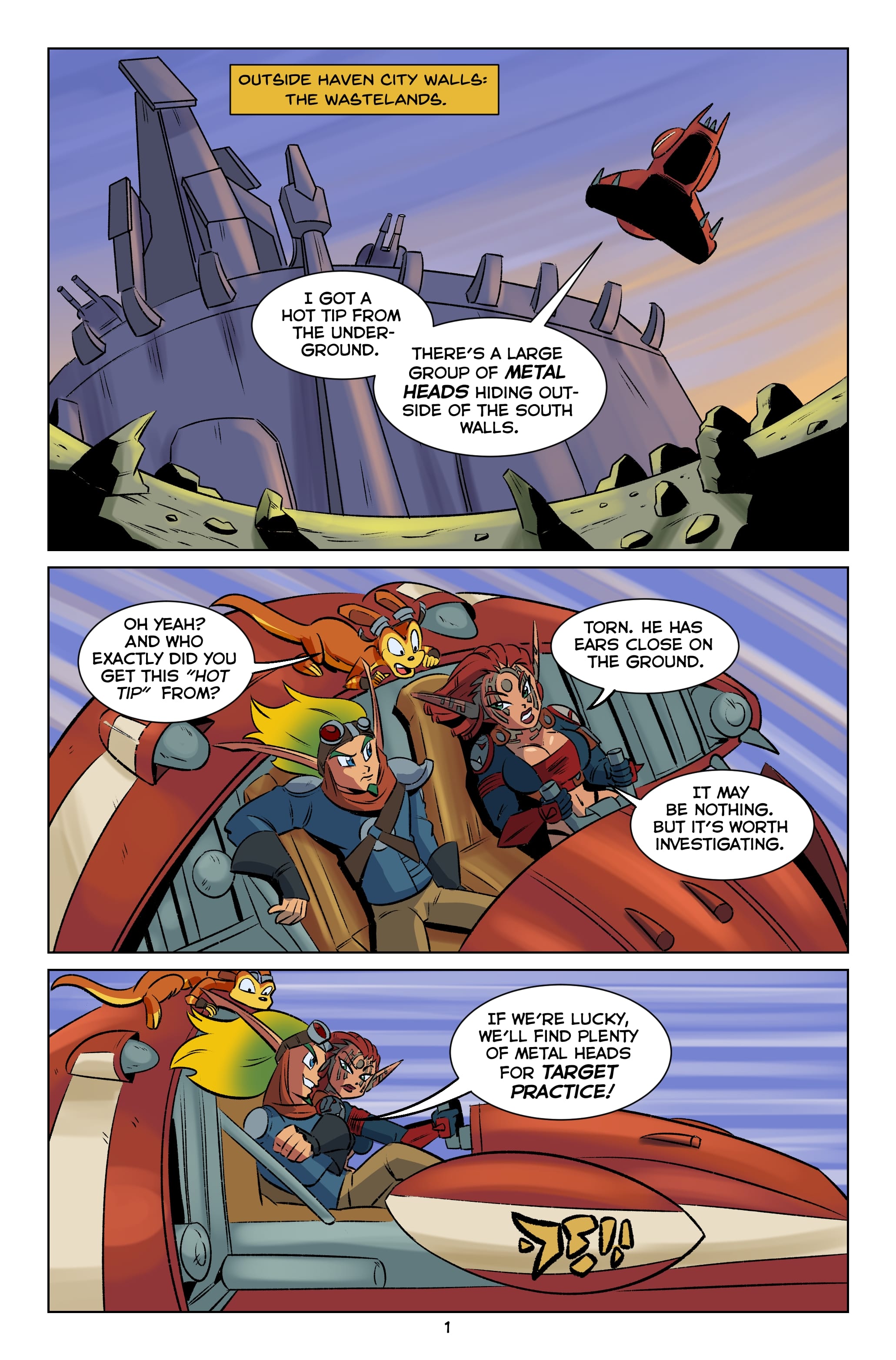 Jak and Ashelin: Stakeout page 2