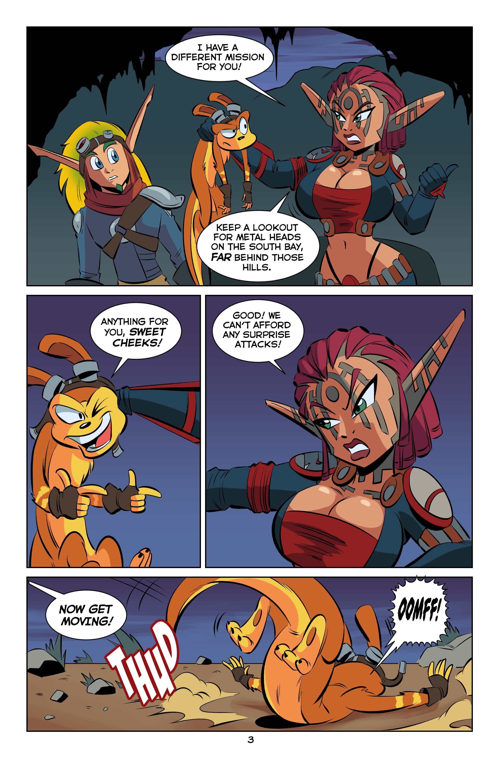 Jak and Ashelin: Stakeout page 4