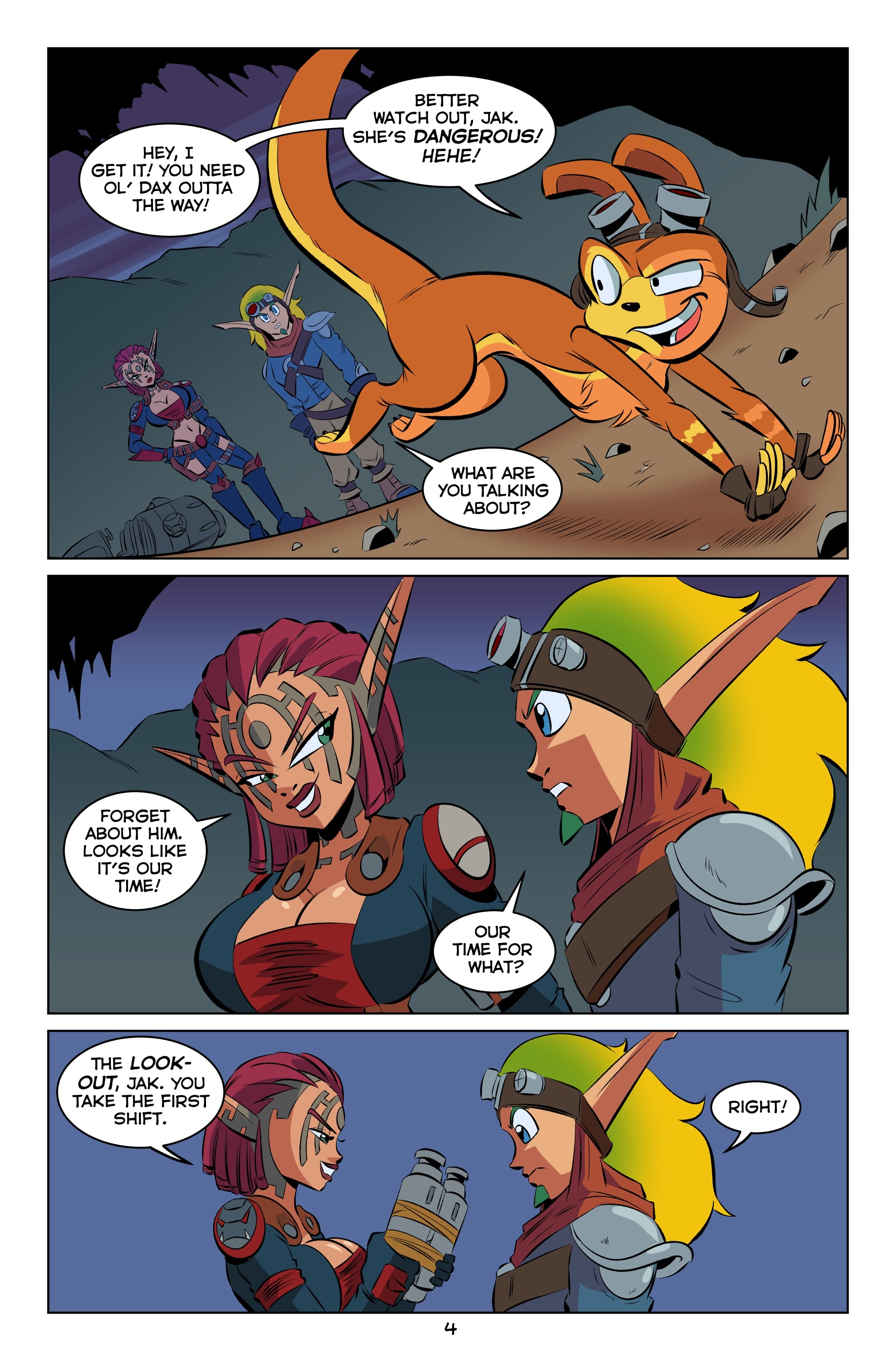 Jak and Ashelin: Stakeout page 5