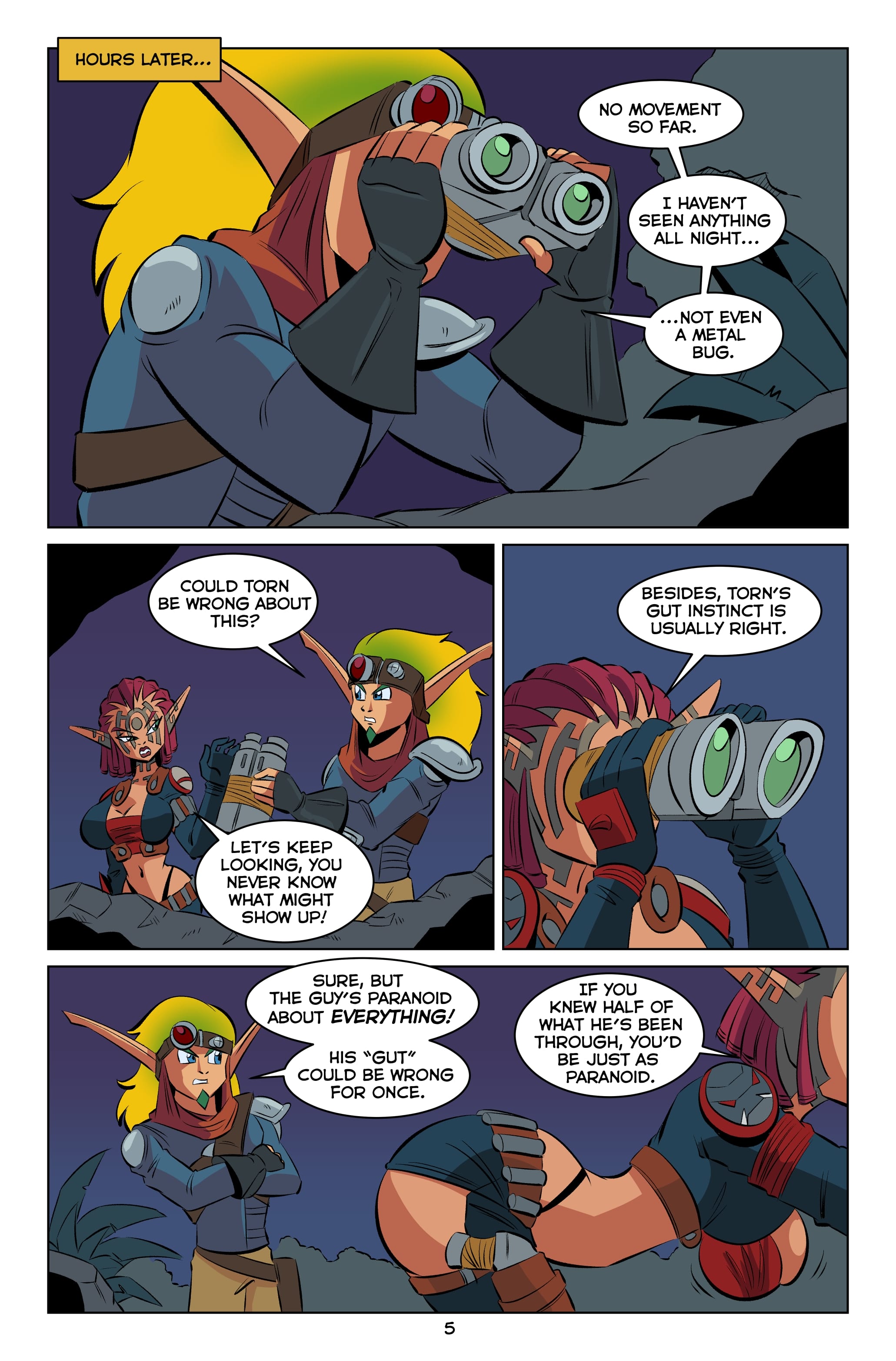 Jak and Ashelin: Stakeout page 6