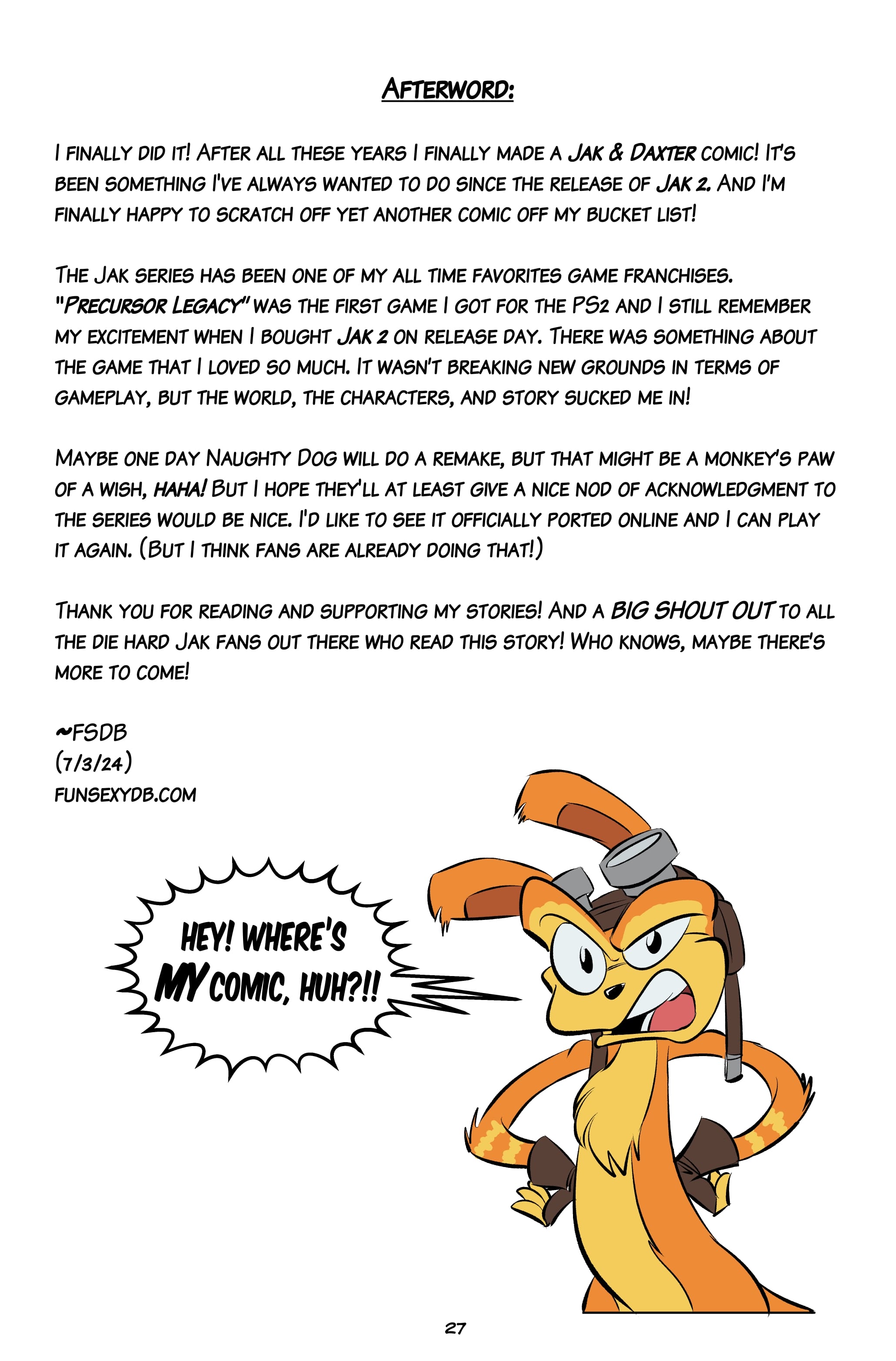 Jak and Ashelin: Stakeout page 28
