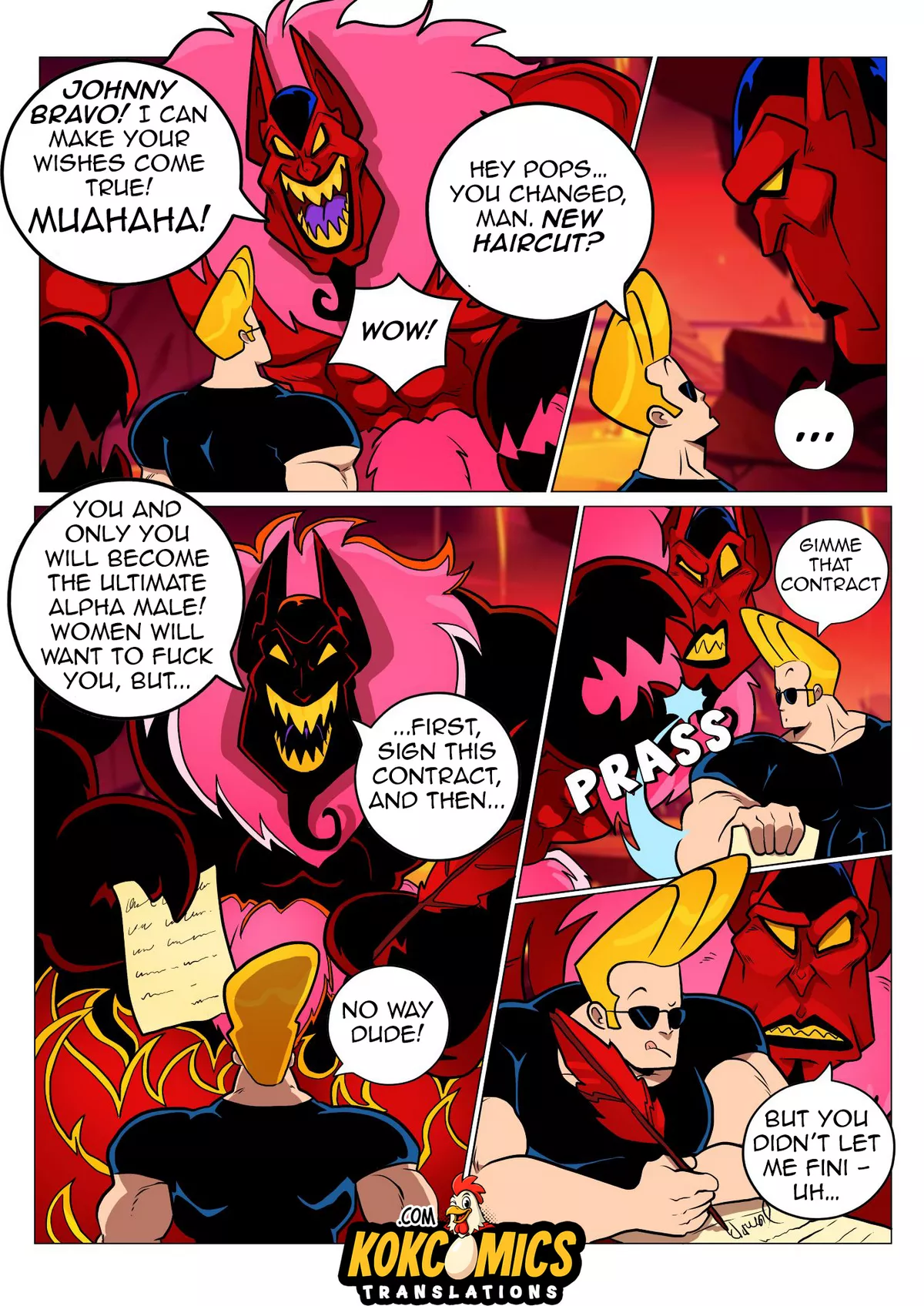Johnny Bravo page 4
