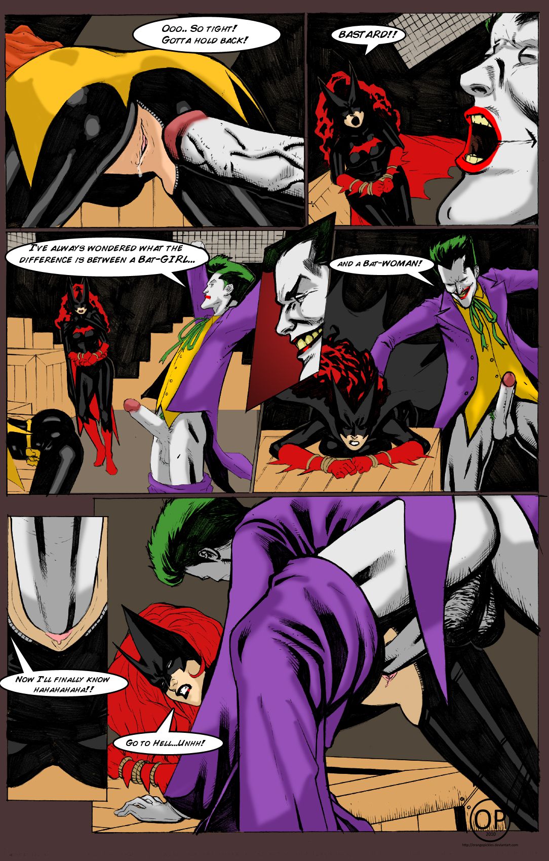 Joker VS Batwoman page 5
