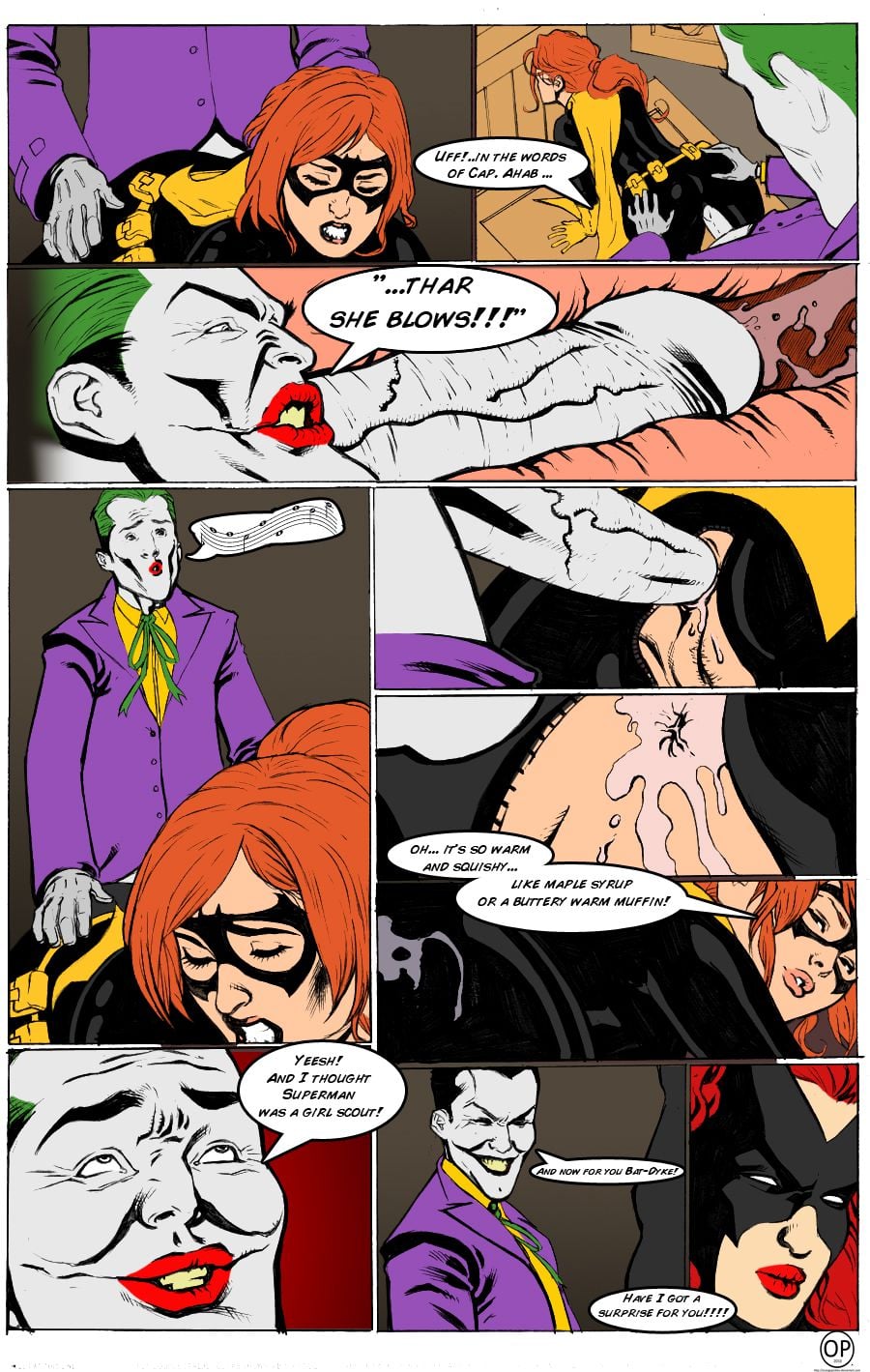 Joker VS Batwoman page 7