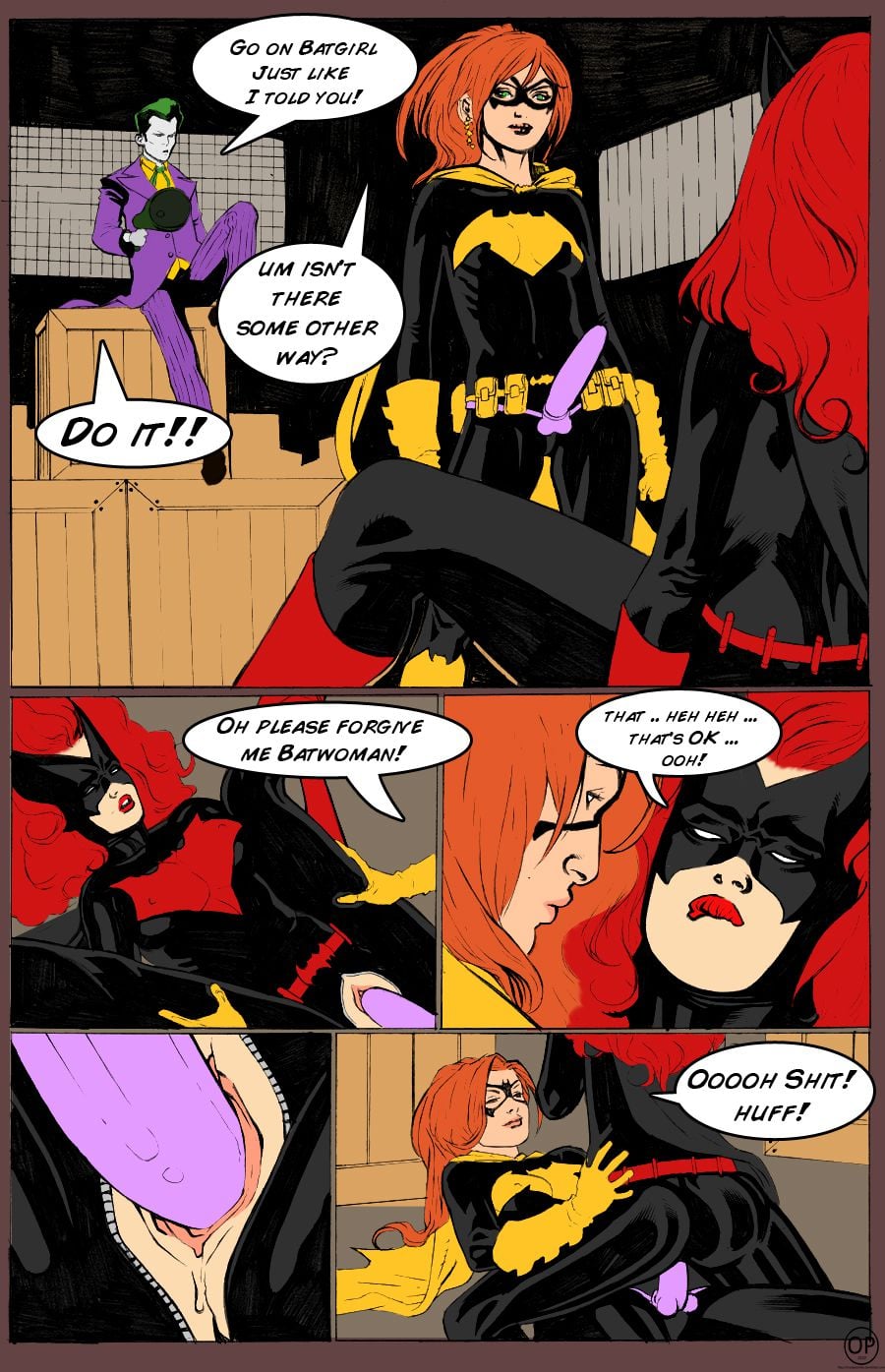 Joker VS Batwoman page 8