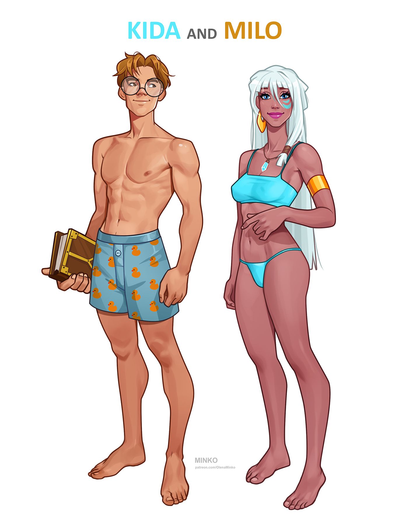 Kida in the forest page 9