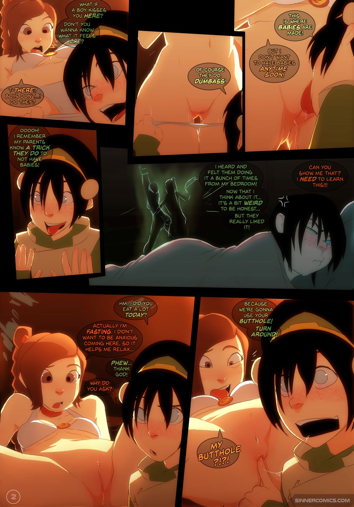 Kissing Practice page 3