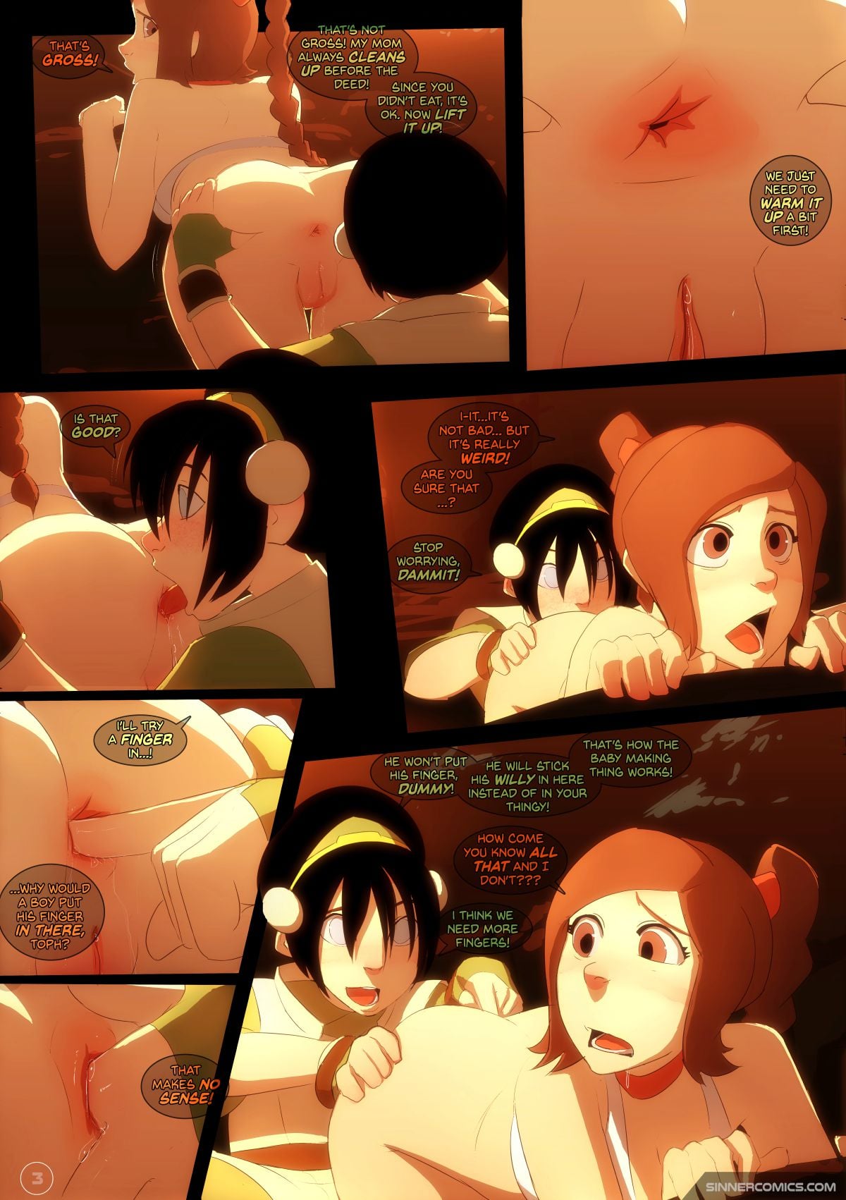 Kissing Practice page 4