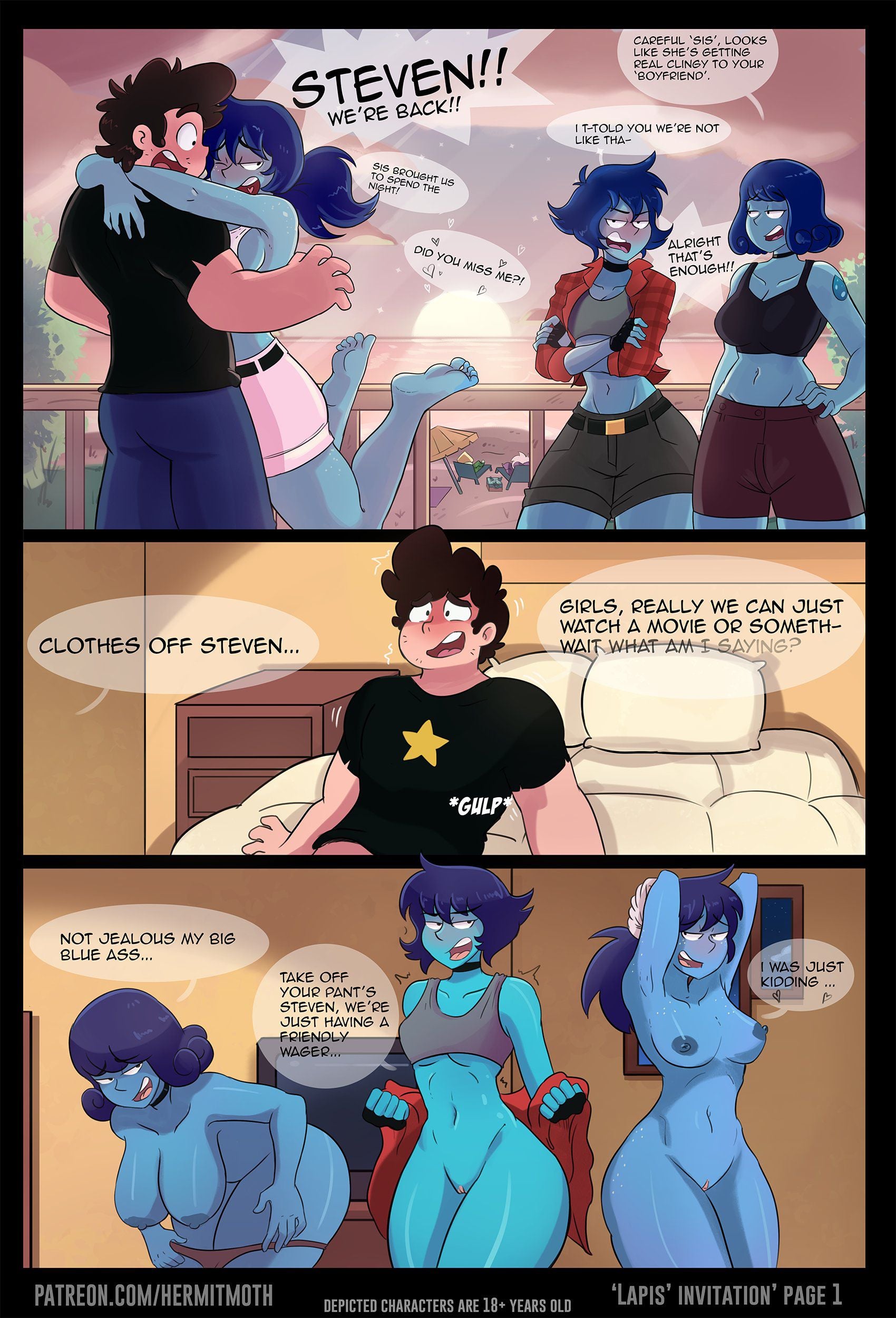 Lapis Invitation page 1