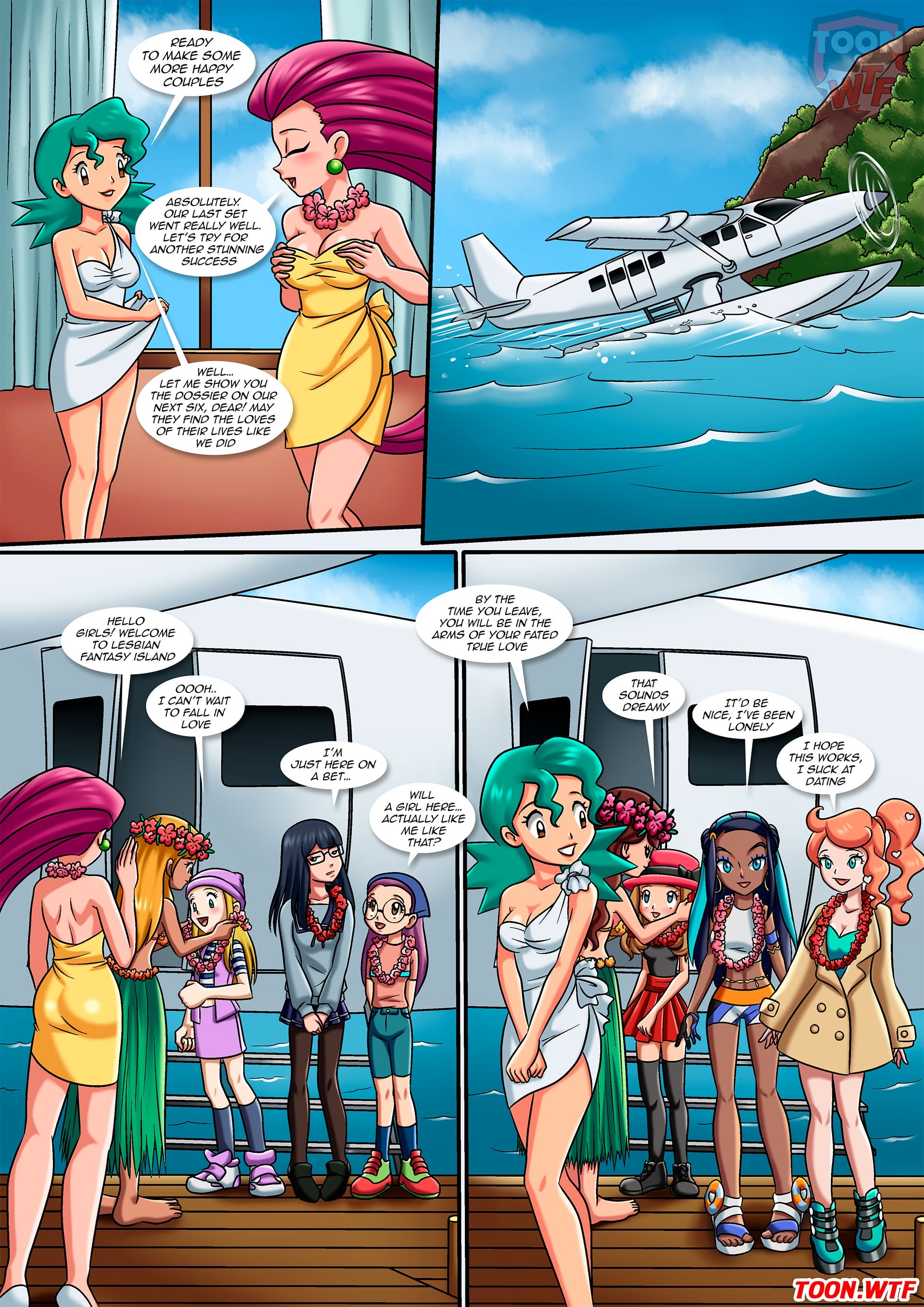 Lesbian Fantasy Island page 6