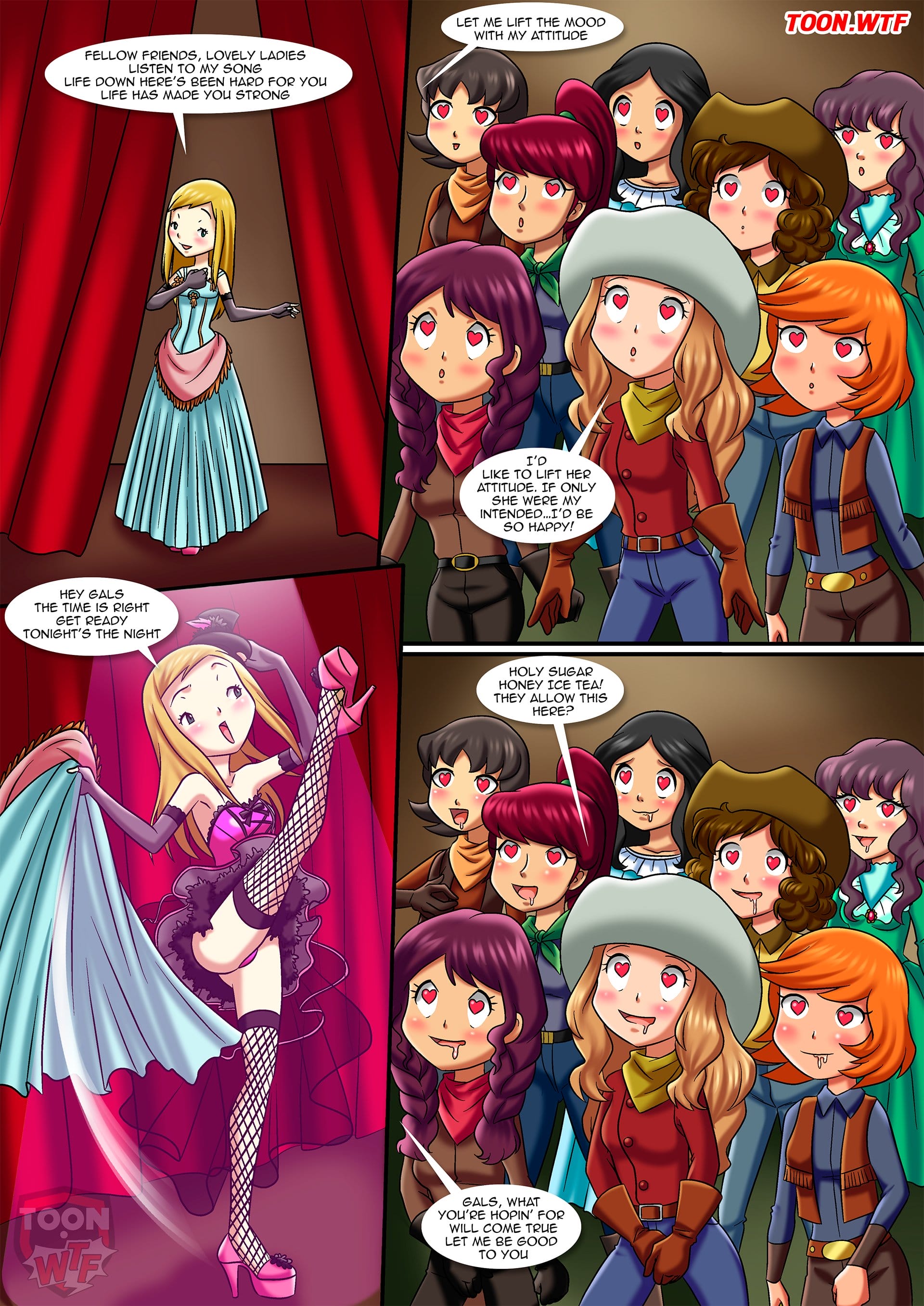 Lesbian Fantasy Island page 8