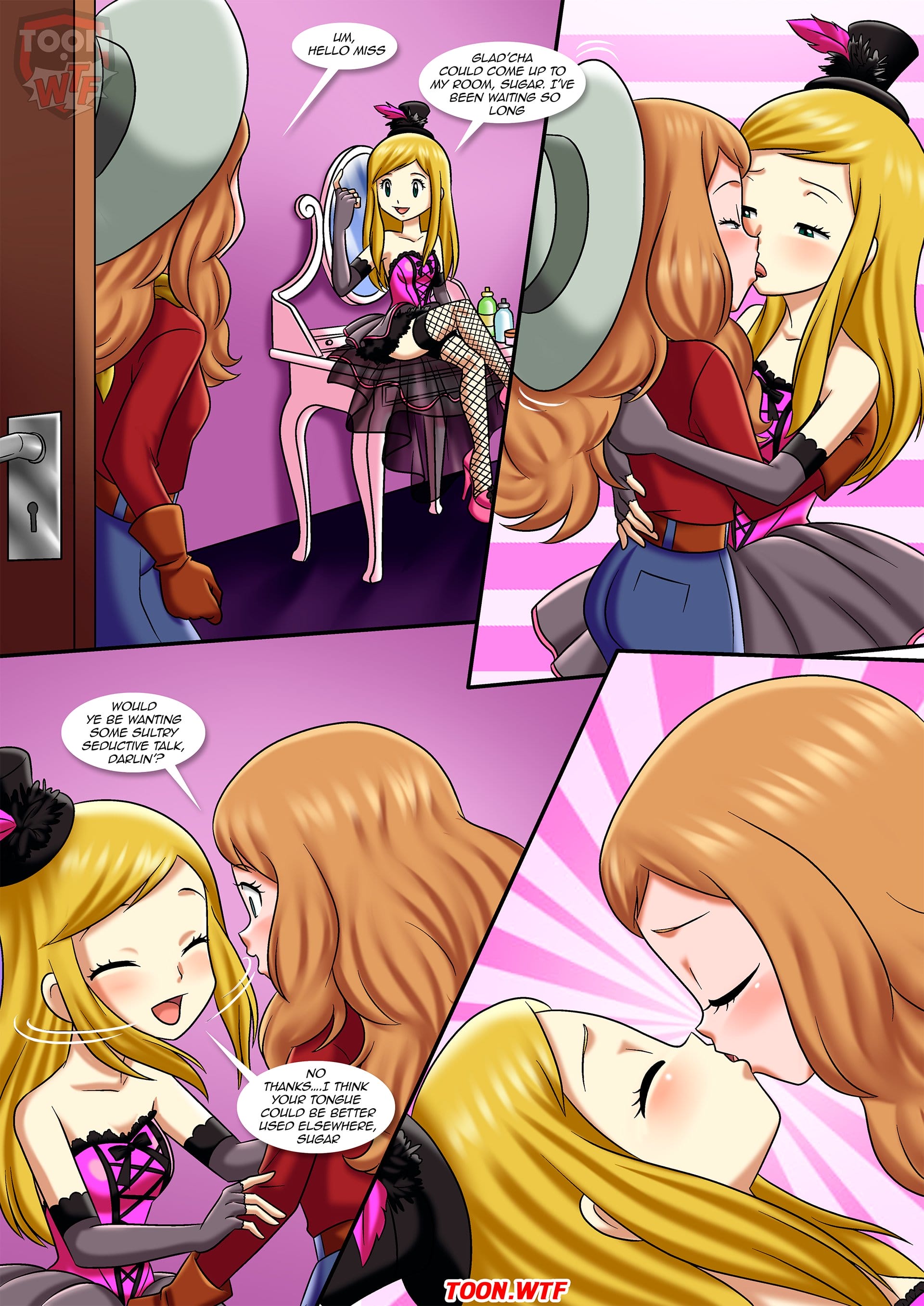 Lesbian Fantasy Island page 10
