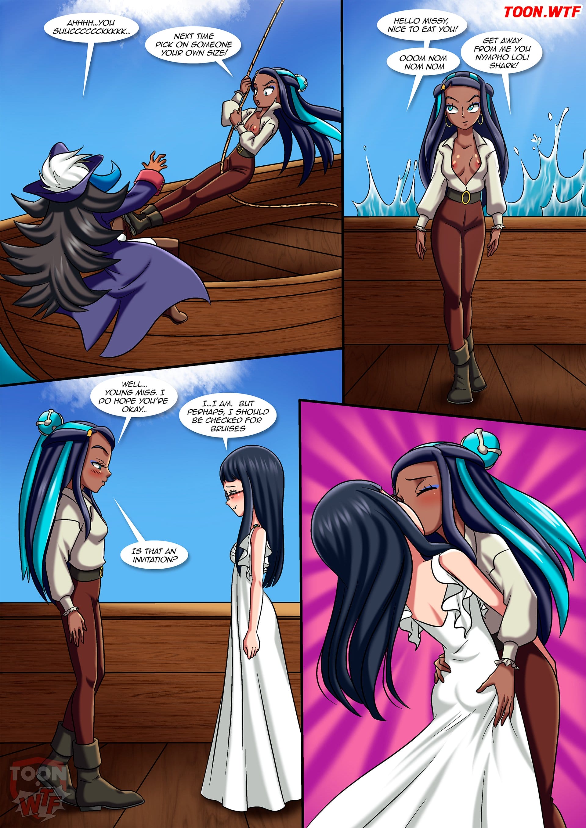 Lesbian Fantasy Island page 19