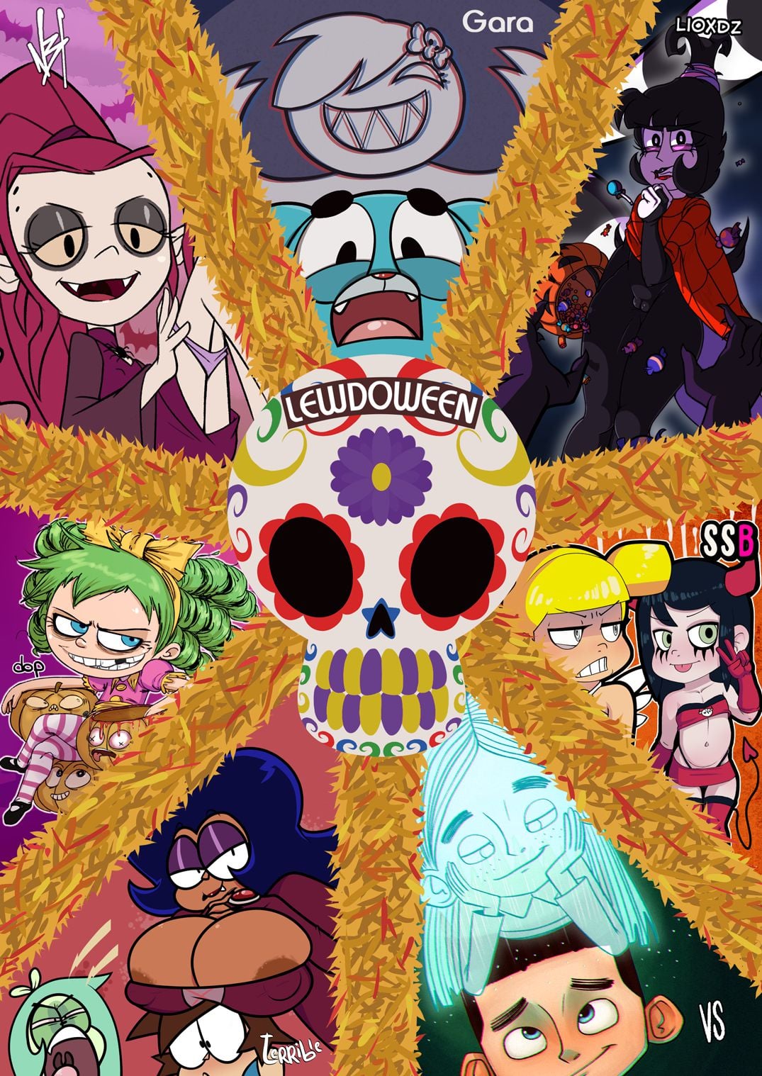 Lewdoween page 1