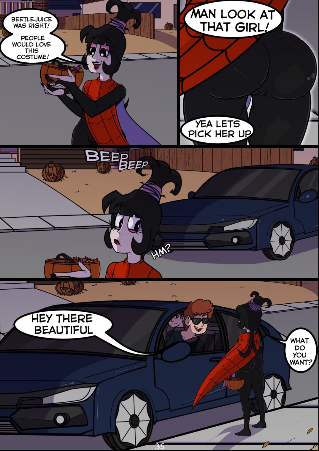 Lewdoween page 37