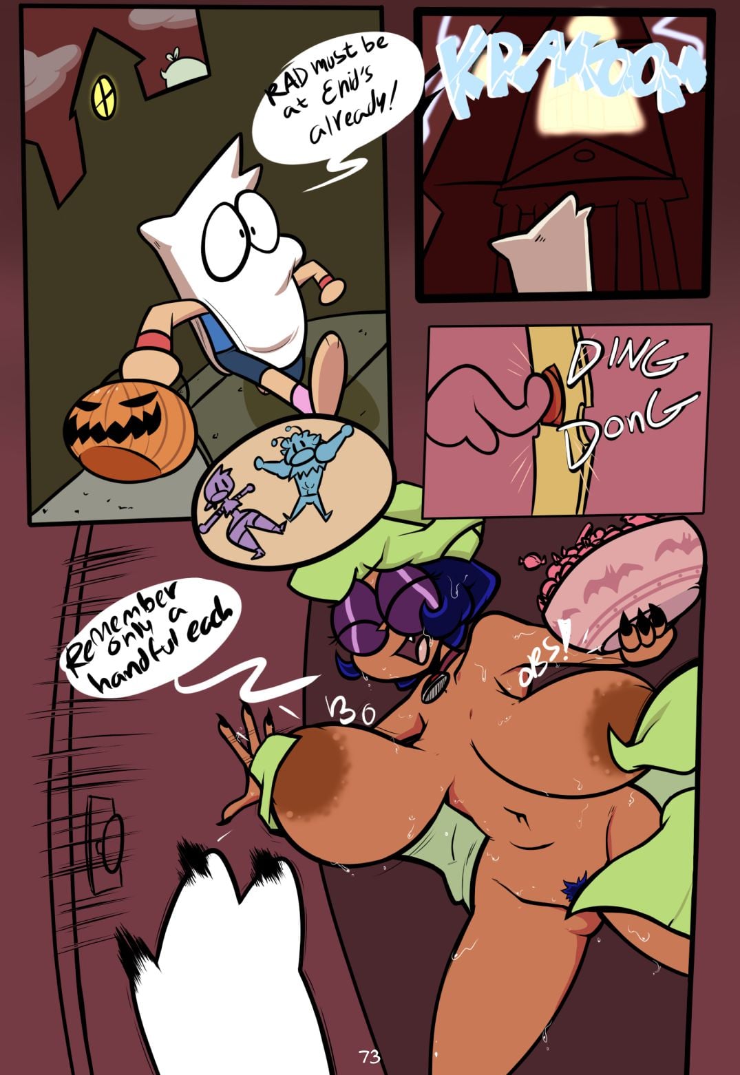 Lewdoween page 75