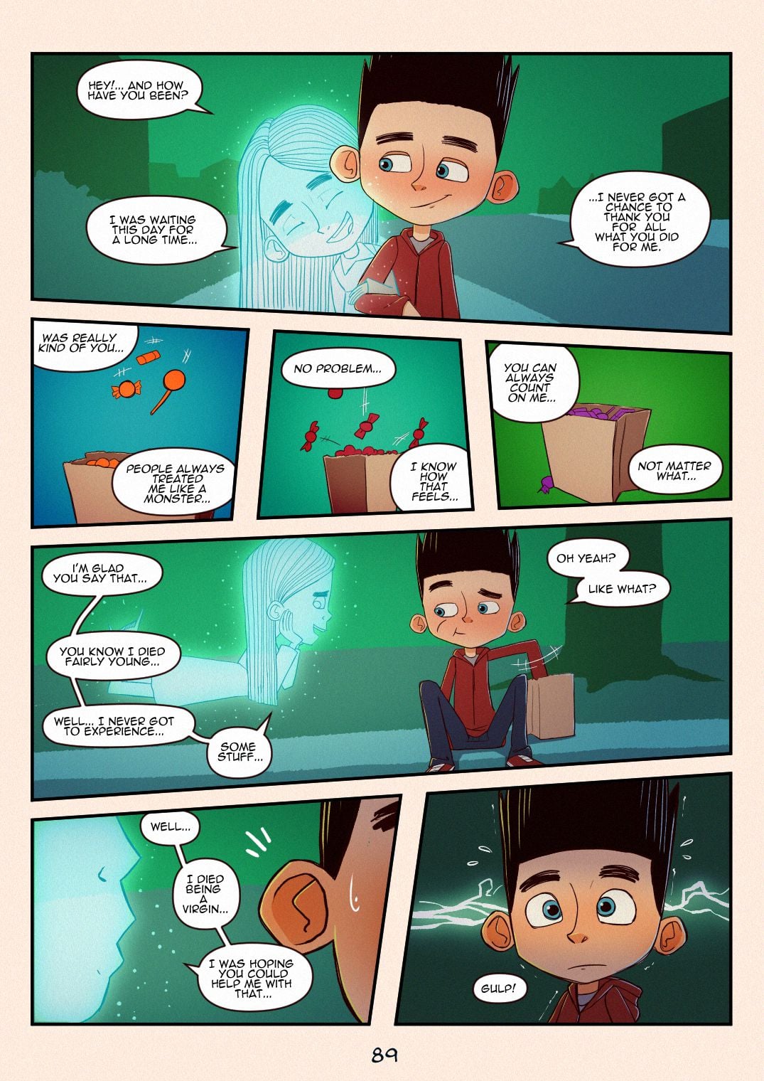 Lewdoween page 91