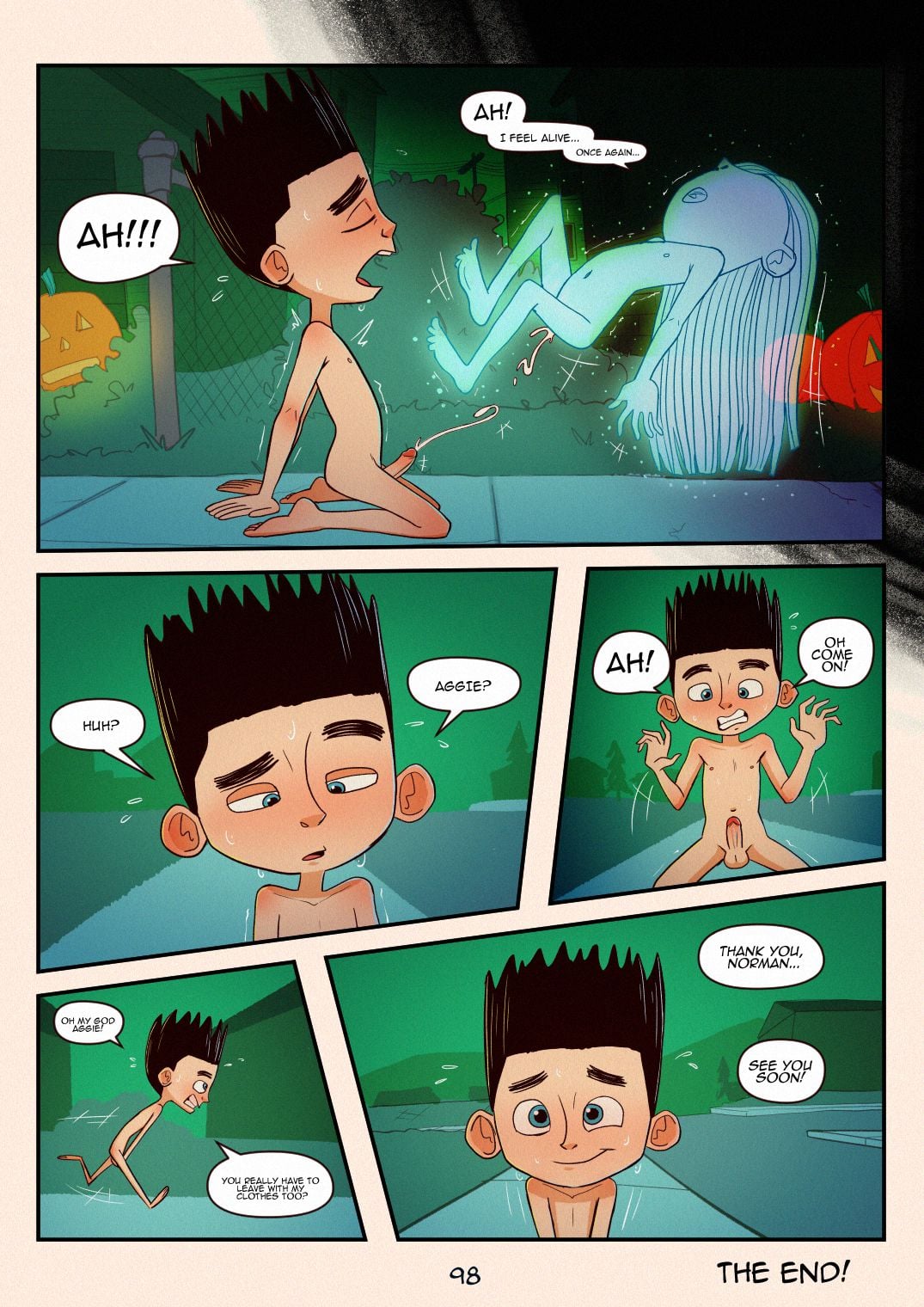 Lewdoween page 100