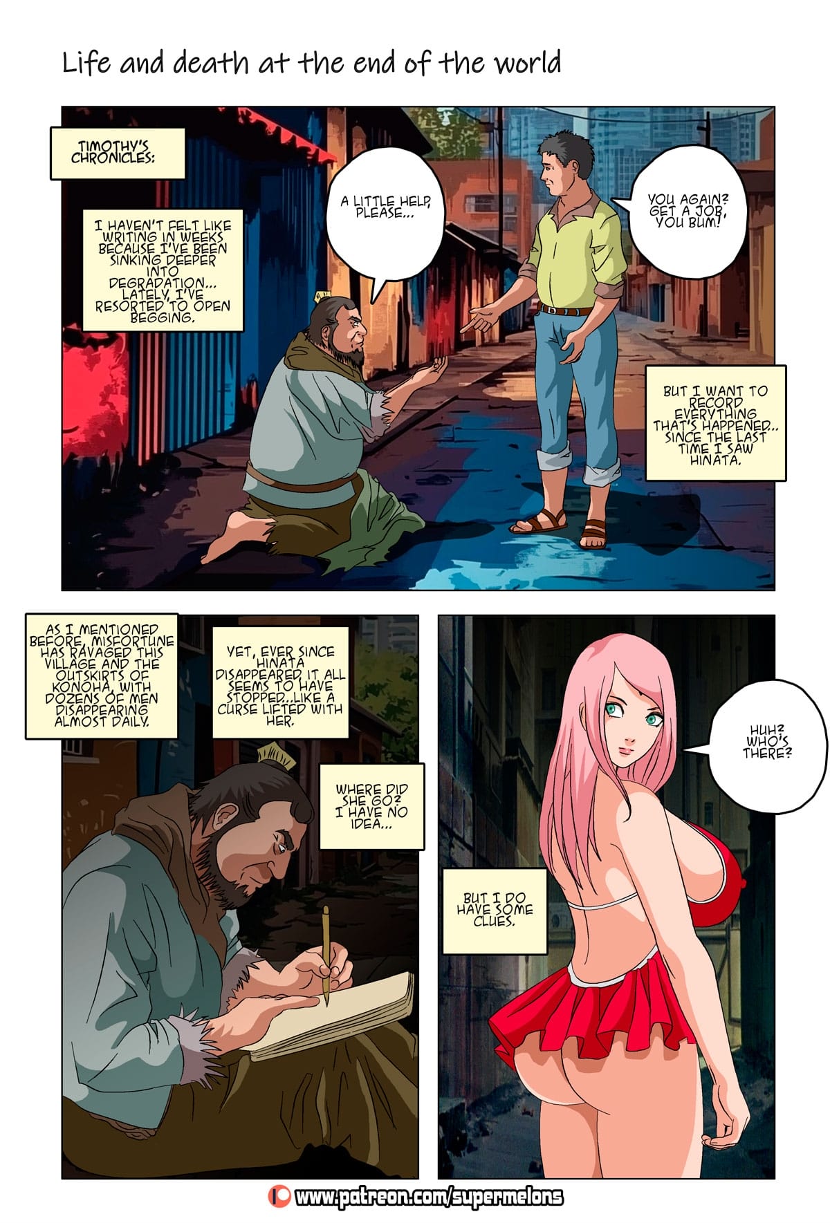 Life and Death at the End of the World page 12