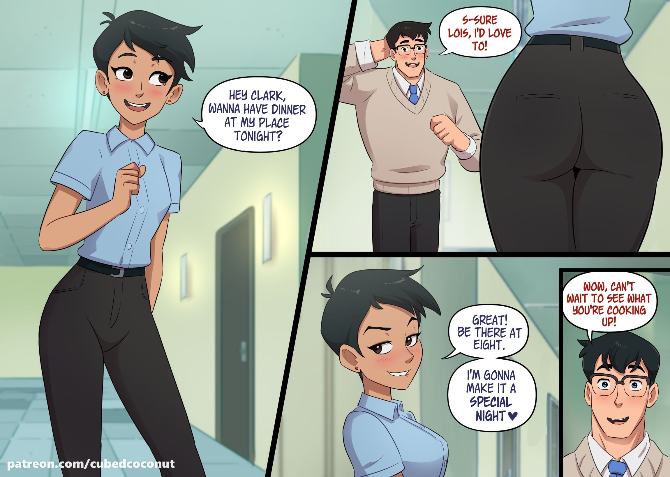 Lois Lane comic page 1
