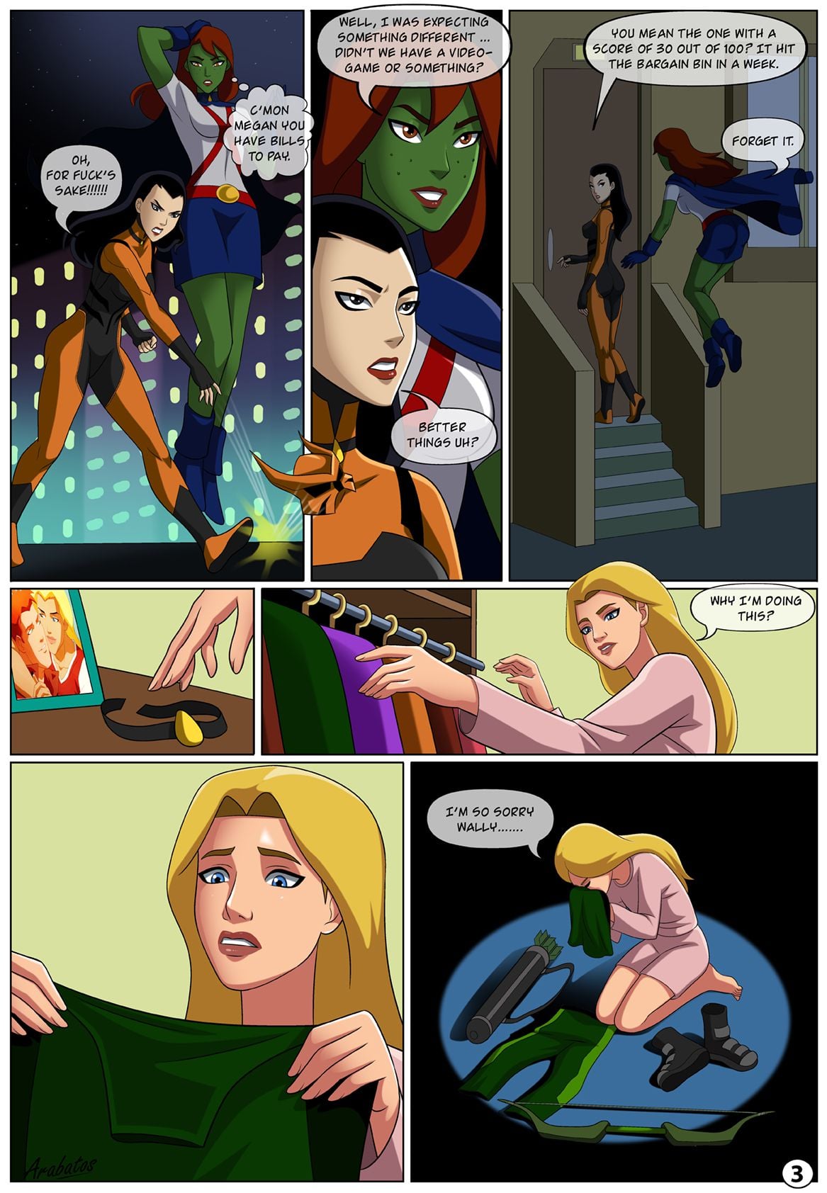 Low Class Heroines page 3
