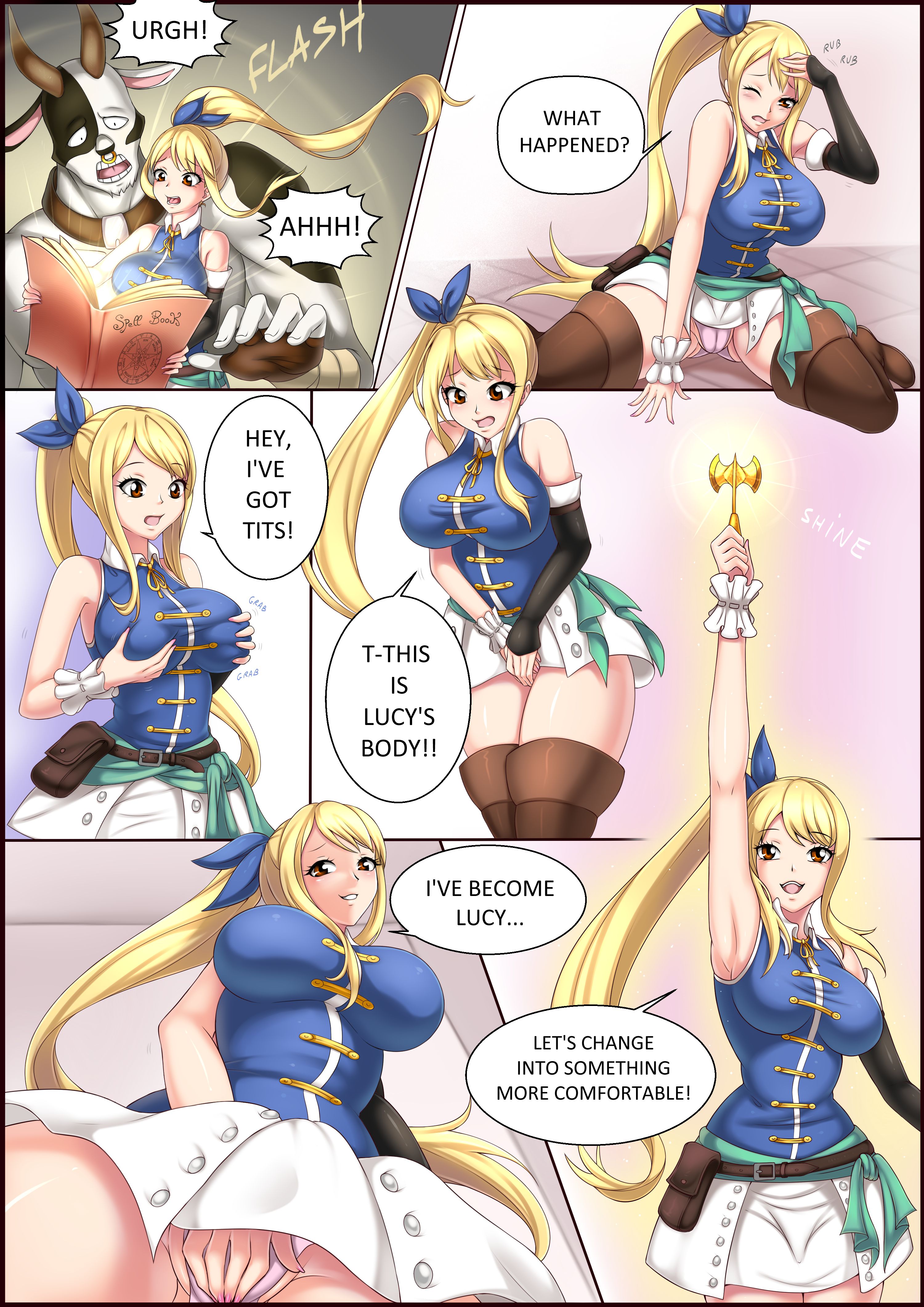 Lucy gets swapped with Taurus page 2
