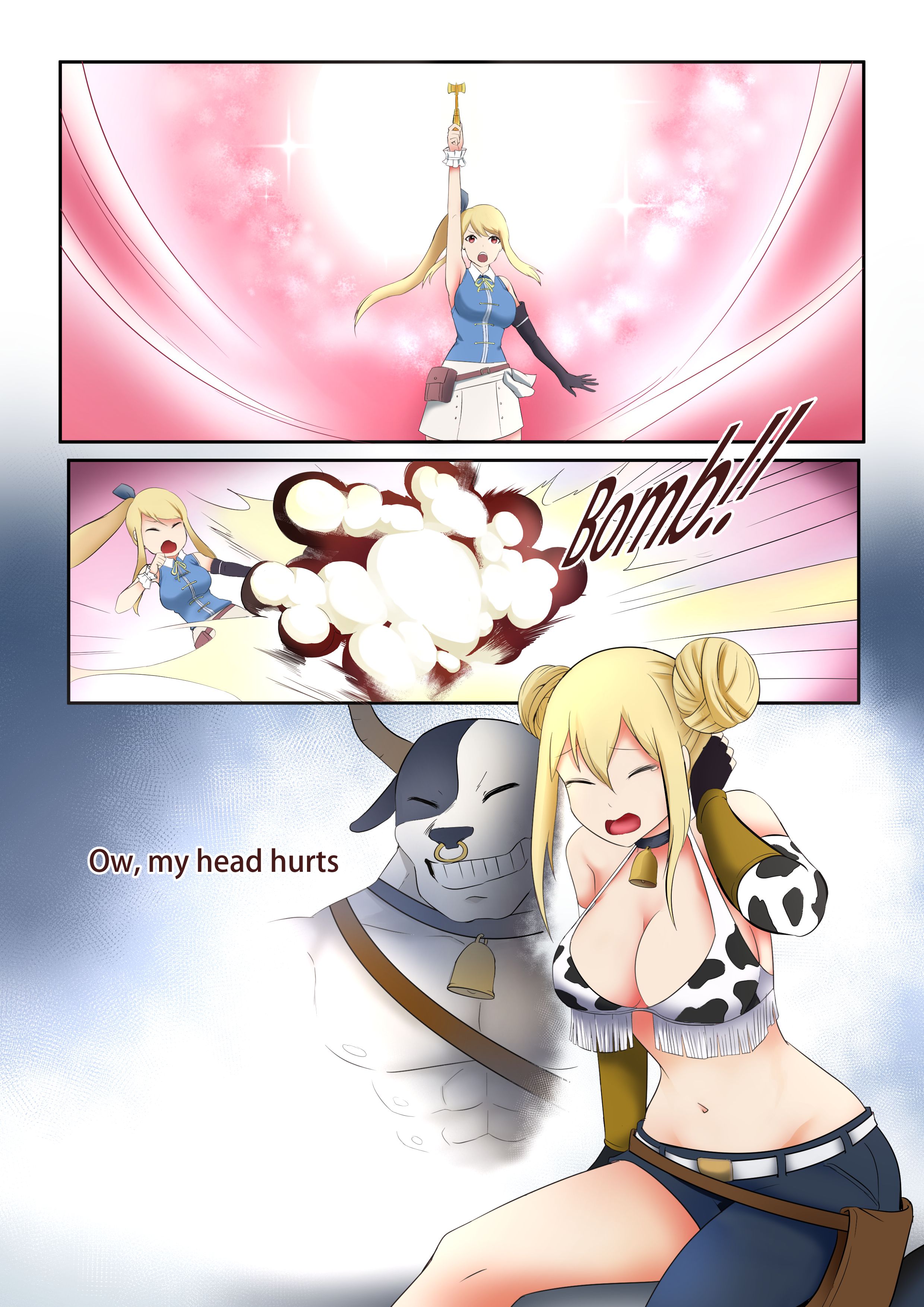 Lucy gets swapped with Taurus page 6