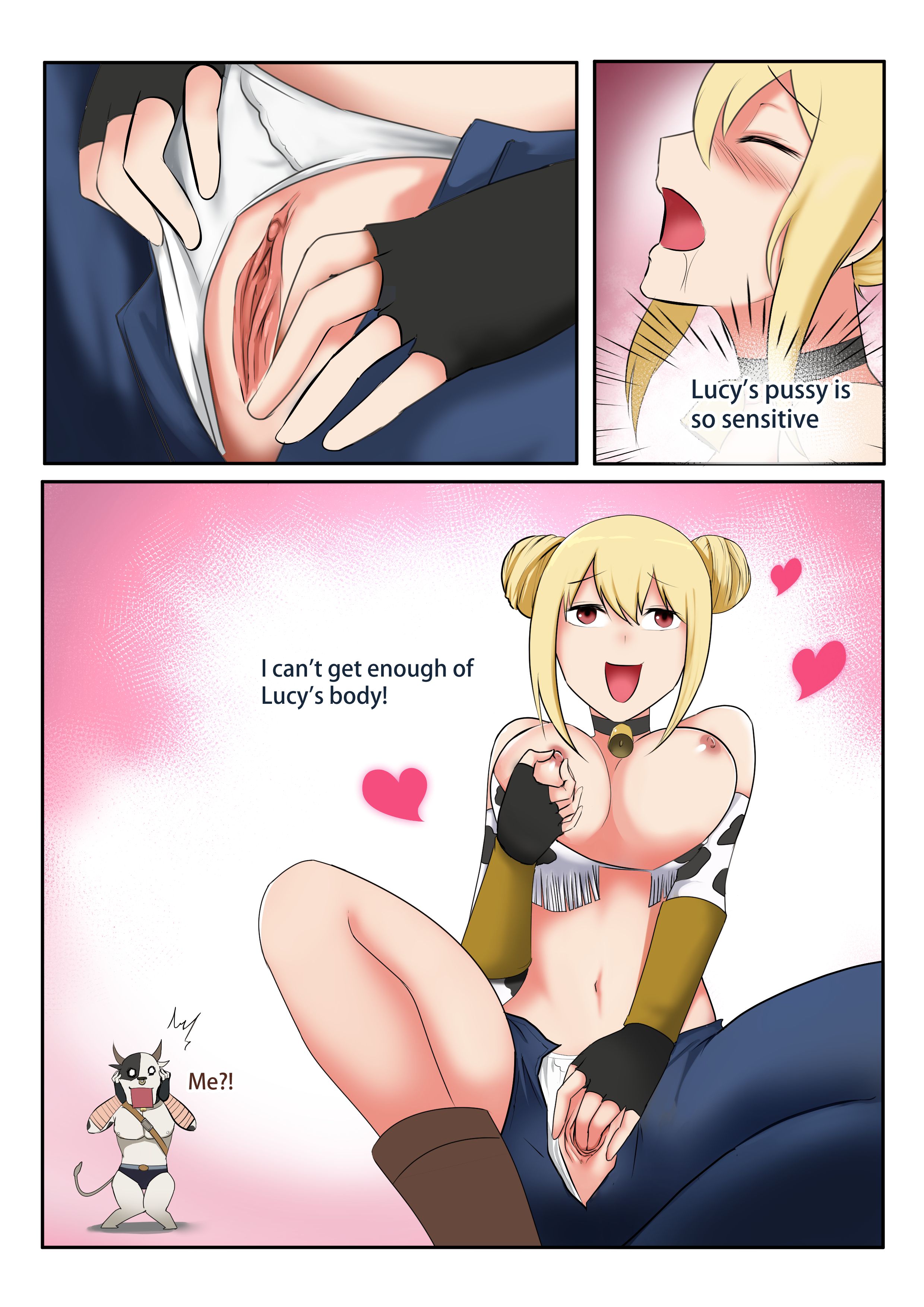 Lucy gets swapped with Taurus page 8