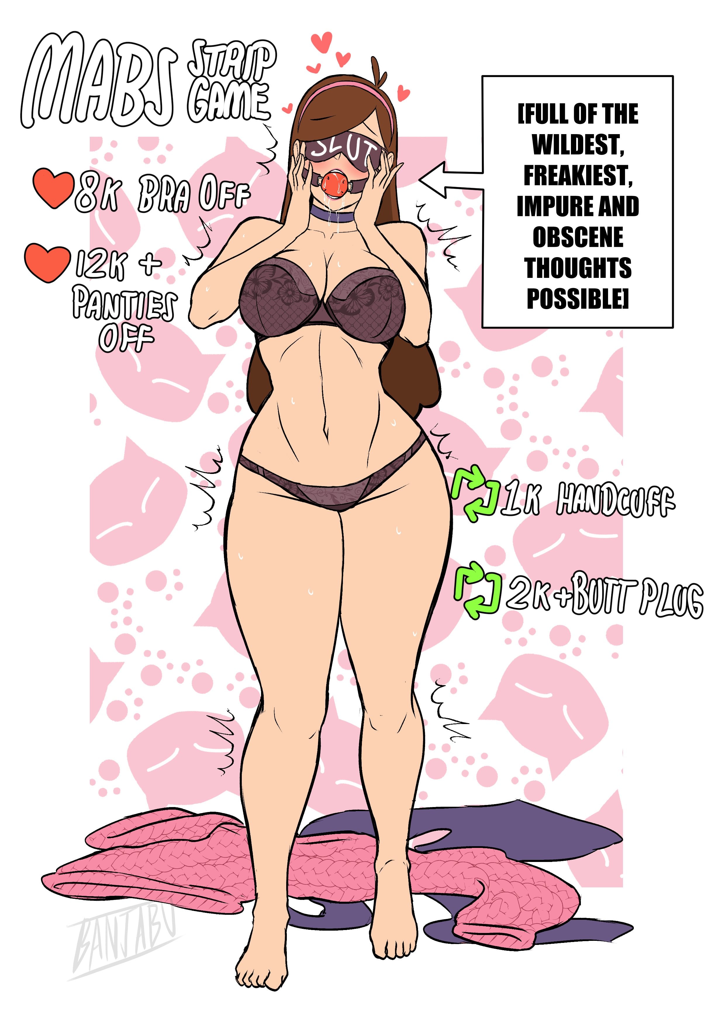 Mabel & Candy Stripgame page 2