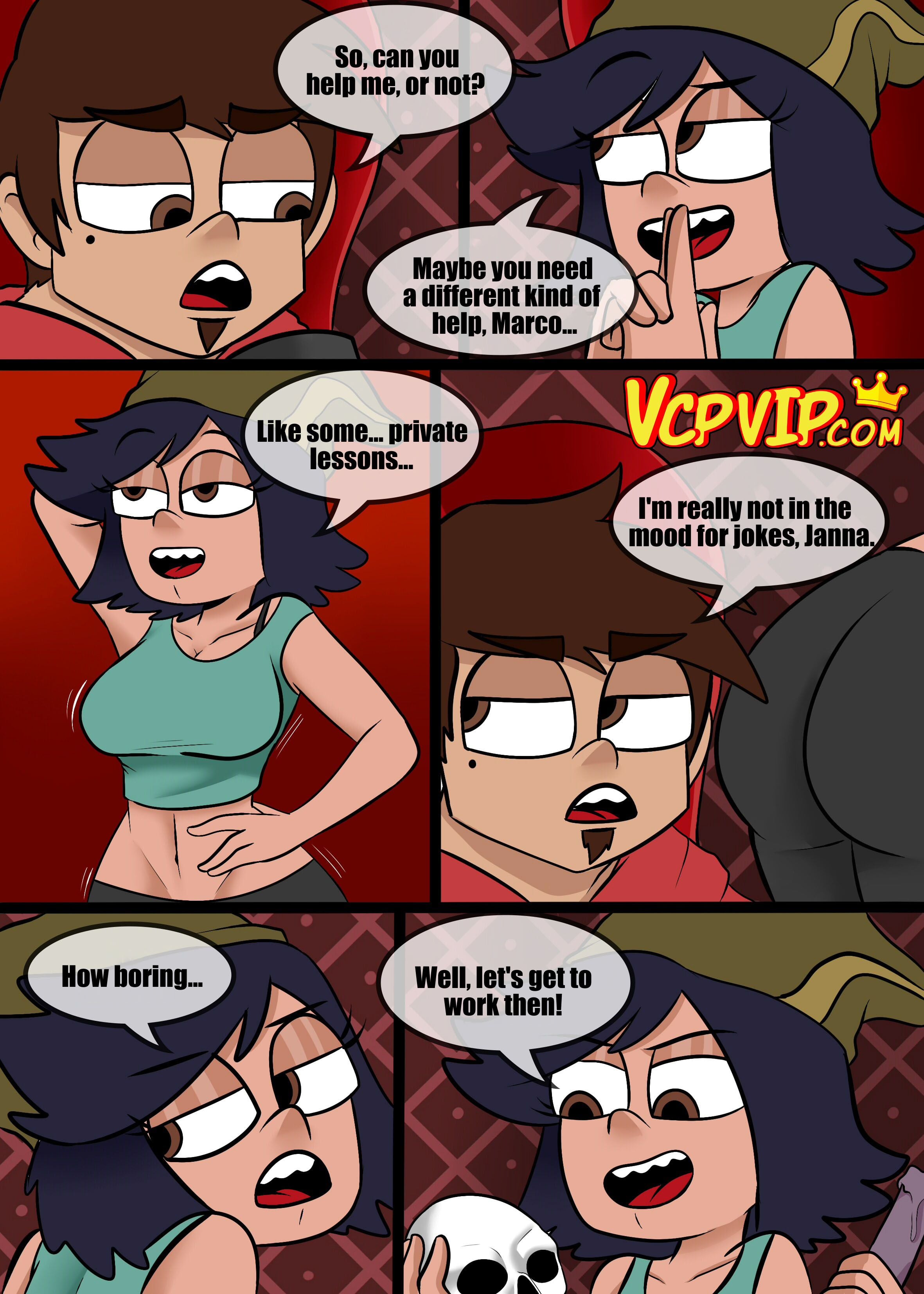 Marco Vs. The Forces Of Lust page 4