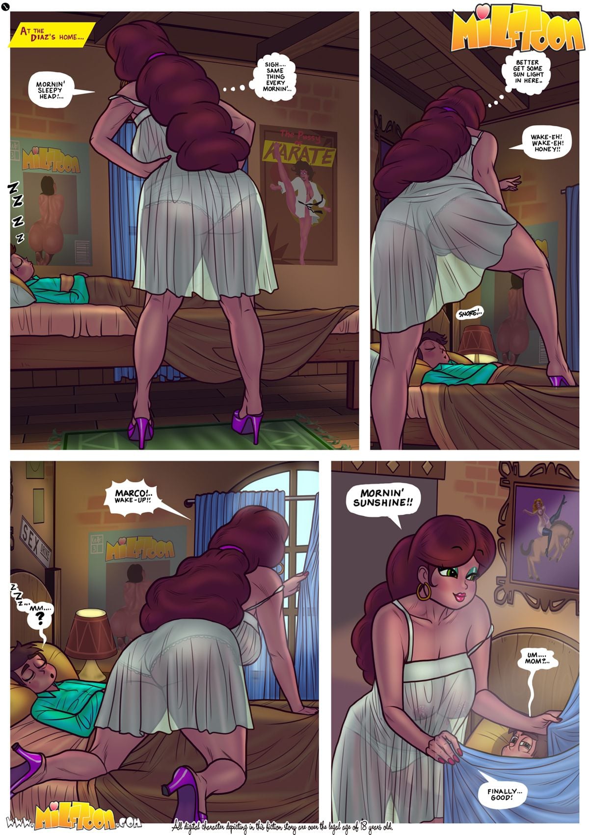 Marco VS. The Forces Of MILF page 1