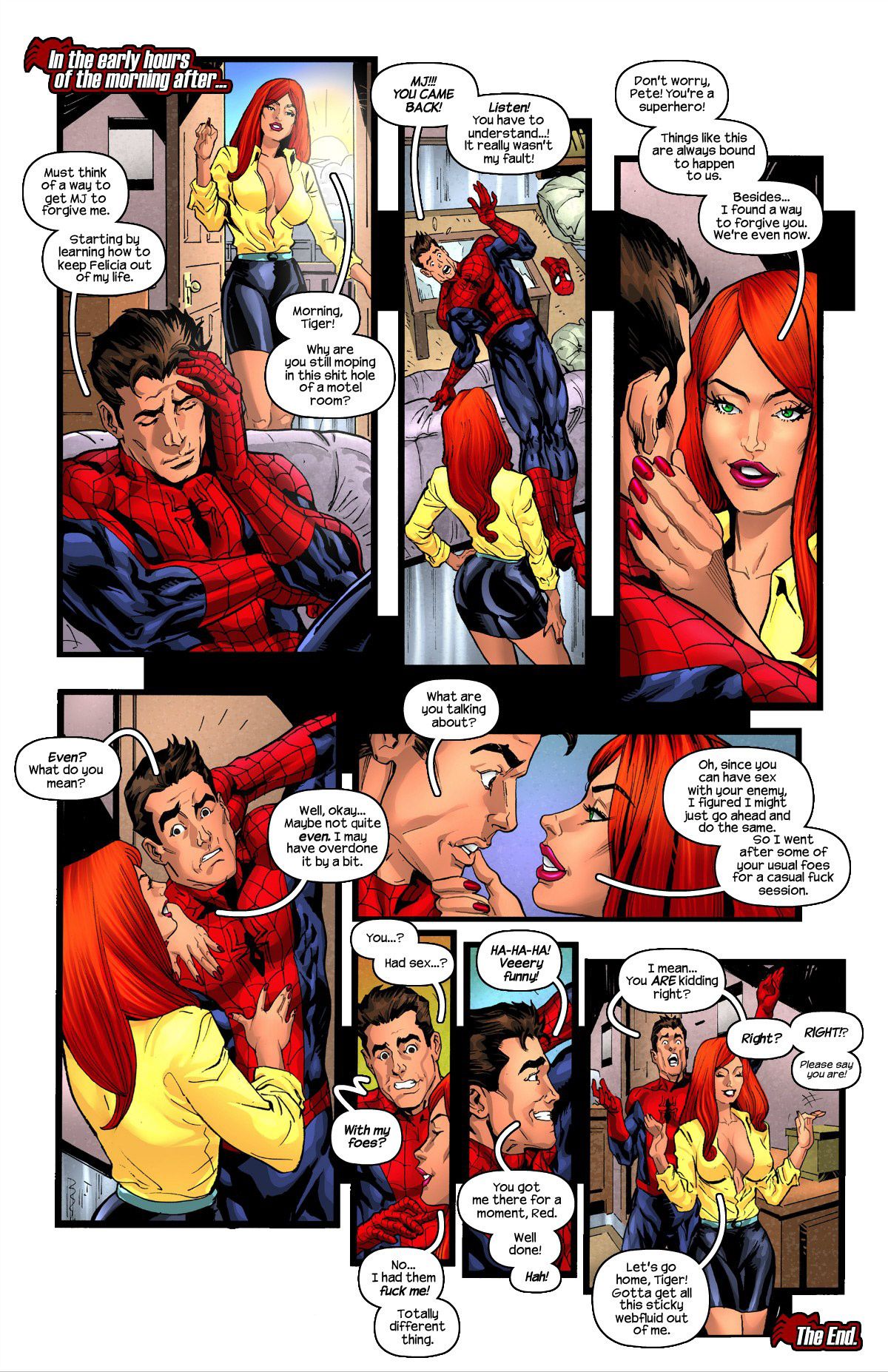 Mary Jane Makes A Porno page 10