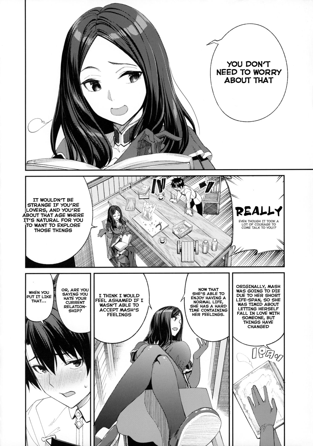Mash ga Tonikaku Guigui Kuru Hon page 7