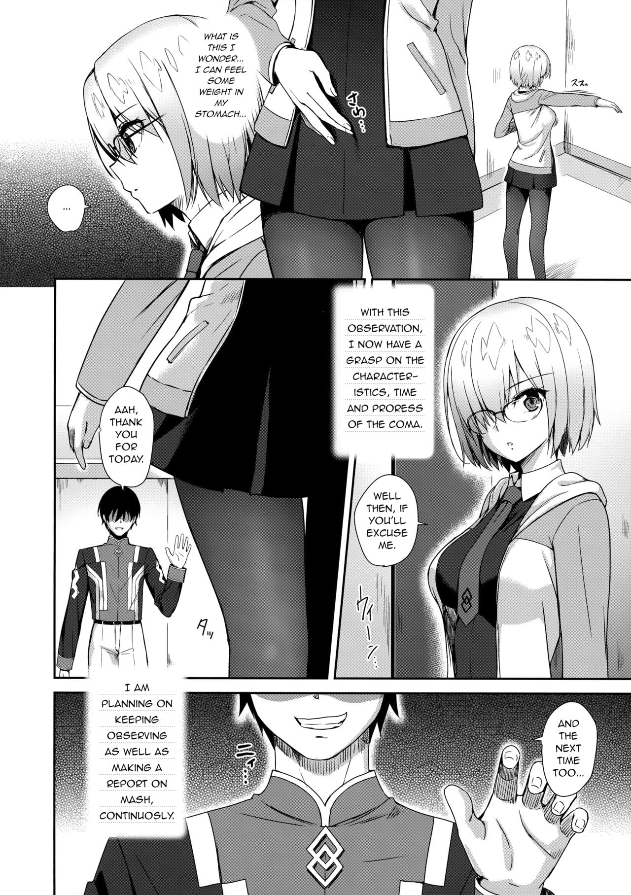 Mash Kyrielight Sleeping Violating Examination Report page 24