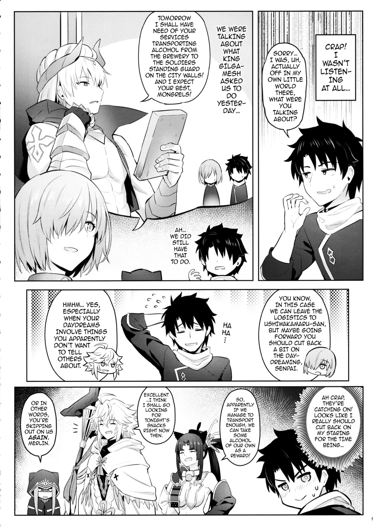 Mash’s Big, Beautiful Butt Wet Dreams page 4