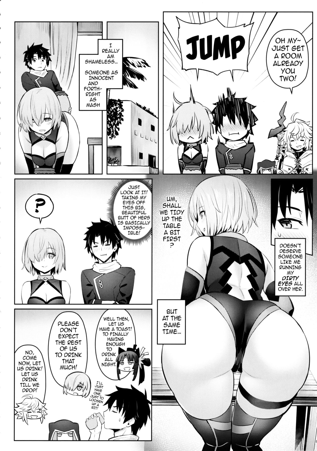 Mash’s Big, Beautiful Butt Wet Dreams page 6