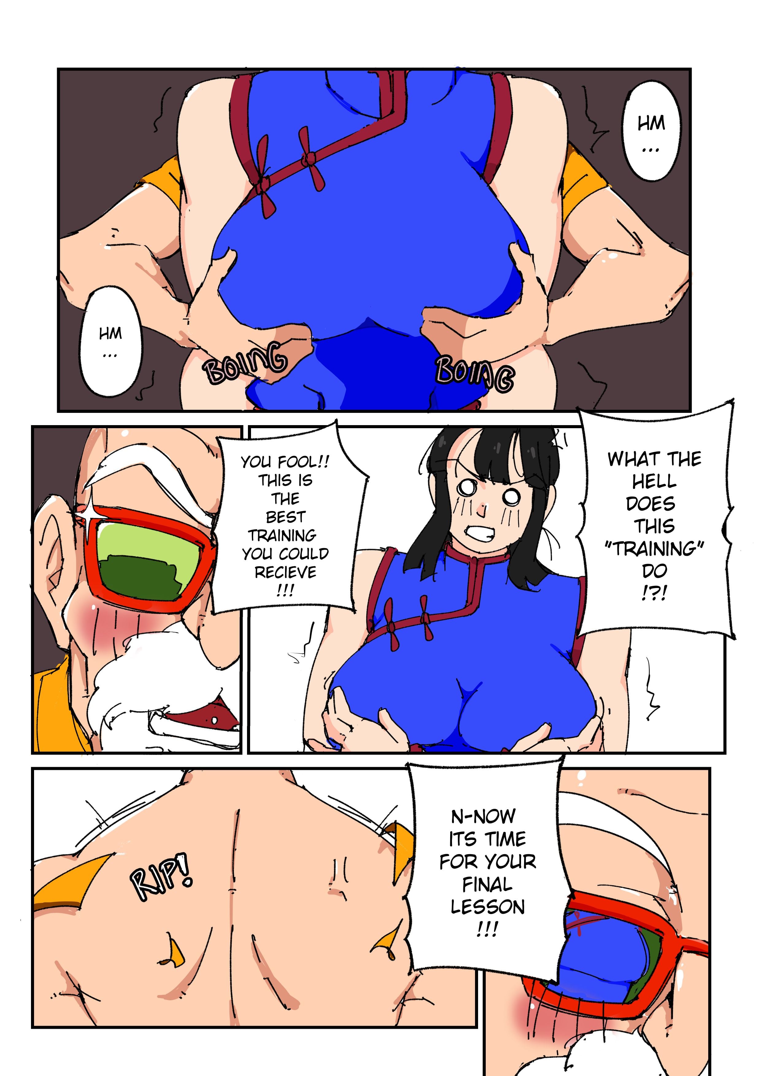 Master Roshi’s New Technique page 1